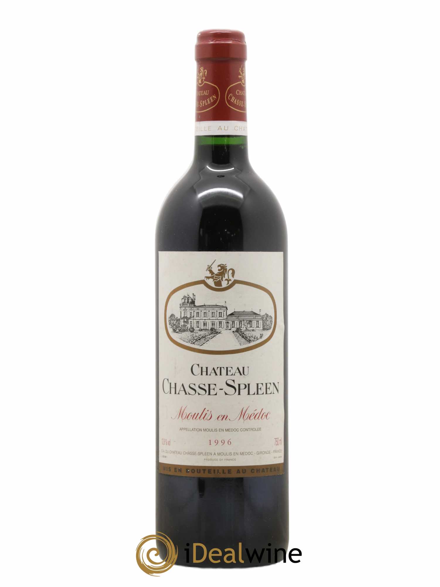 Château Chasse Spleen 1996 - Lot de 1 bouteille - 0