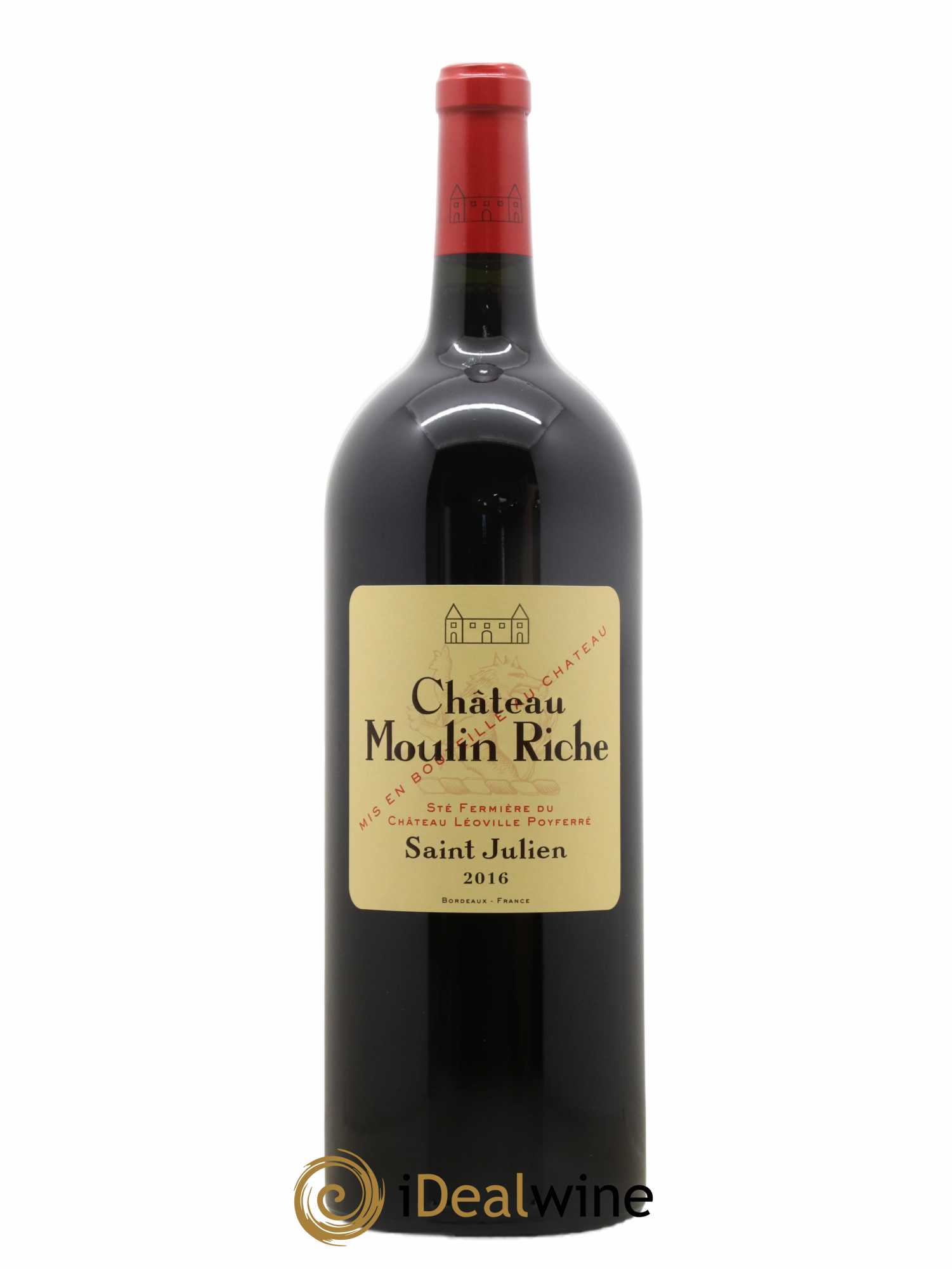 Château Moulin Riche 2016 - Posten von 1 Magnum - 0
