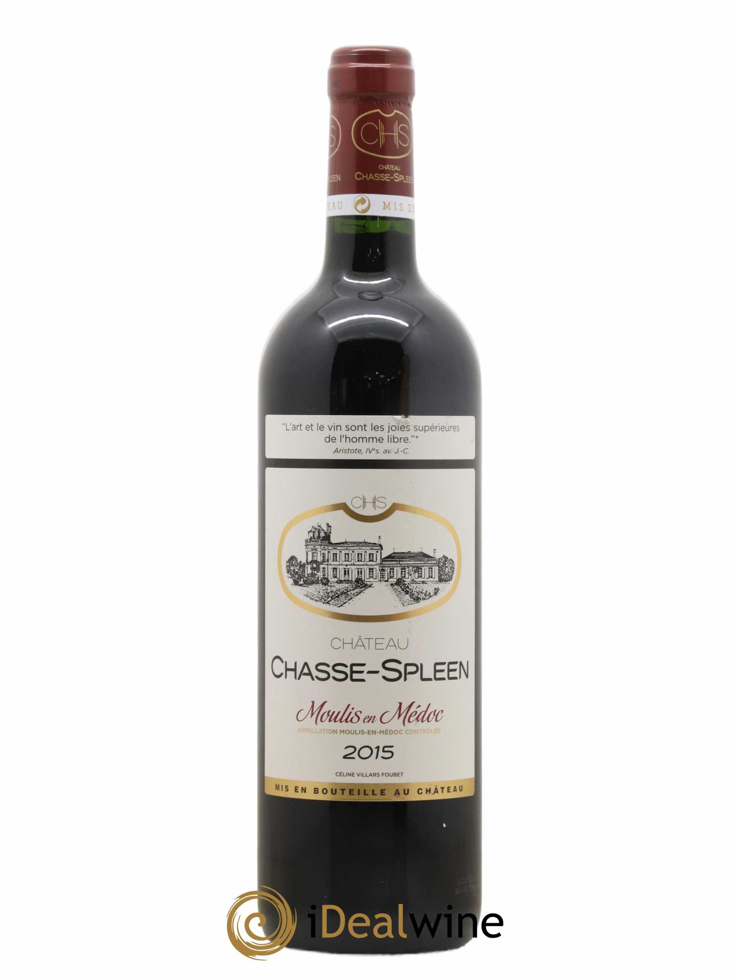 Château Chasse Spleen 2015 - Lot de 1 bouteille - 0