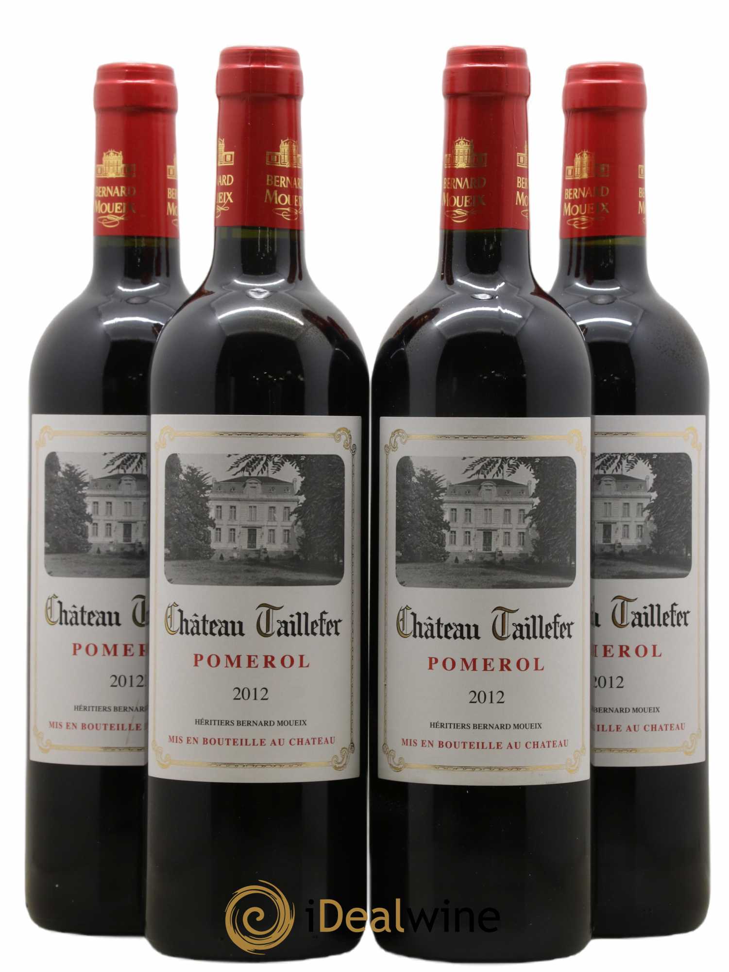 Château Taillefer 2012 - Lot de 4 bouteilles - 0