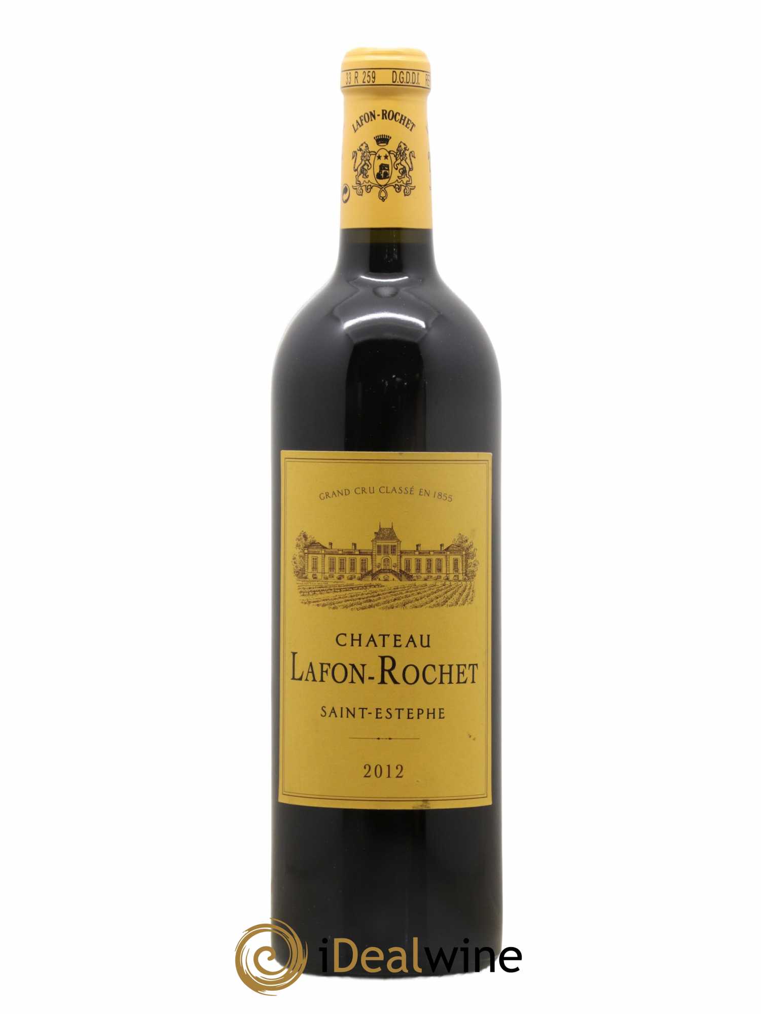 Château Lafon Rochet 4ème Grand Cru Classé 2012 - Lot de 1 bouteille - 0