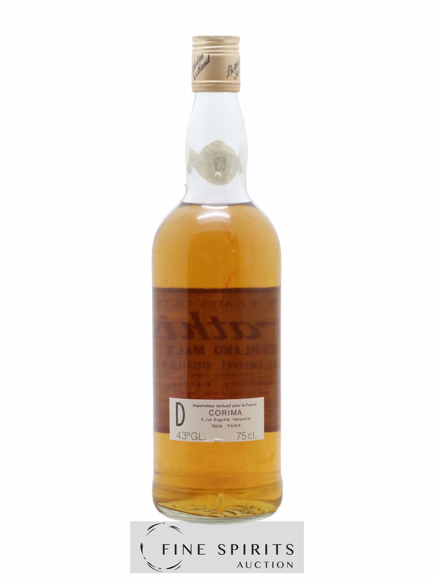 Strathisla 12 years Of. (75cl.) - Posten von 1 Flasche - 2