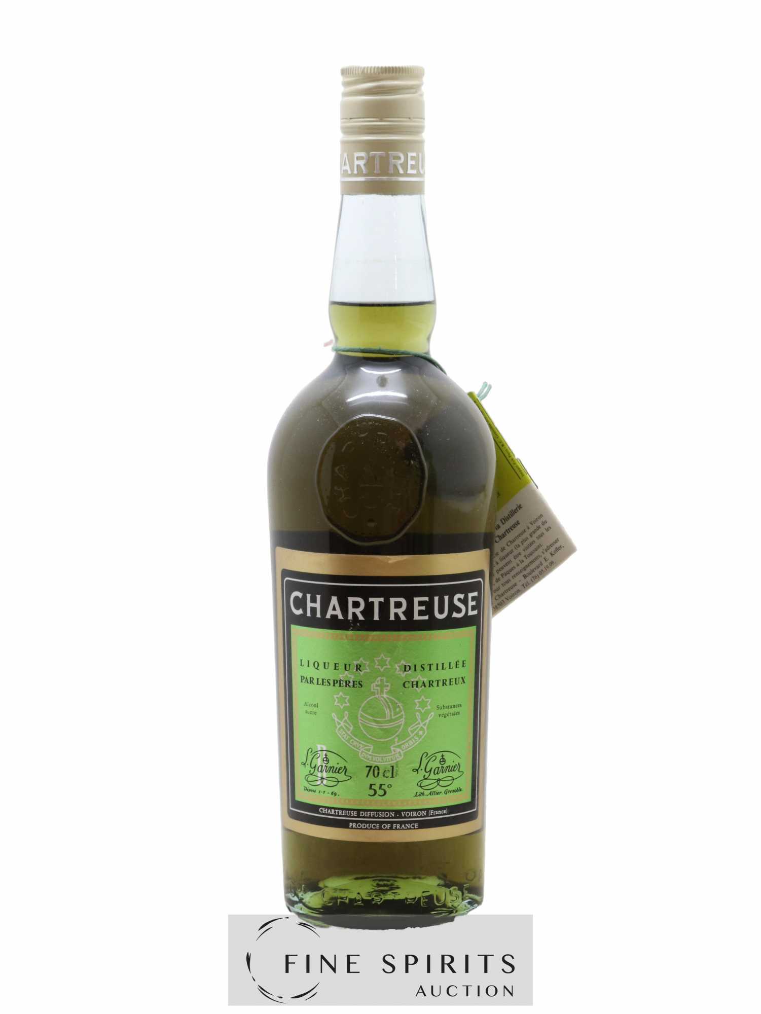 Chartreuse Of. Verte (1972-1982) - Posten von 1 Flasche - 1