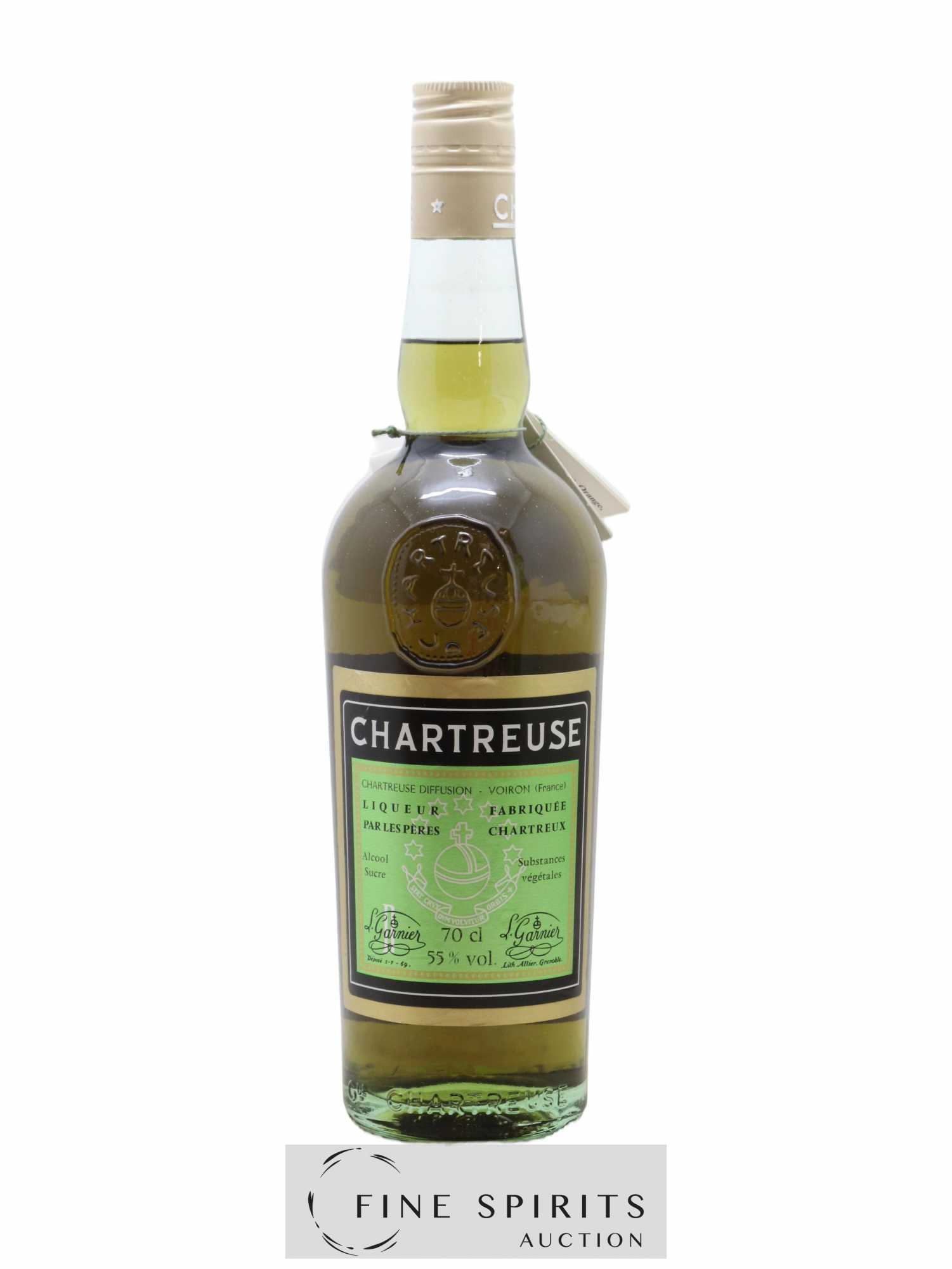 Chartreuse Of. Verte (1972-1982) - Posten von 1 Flasche - 1