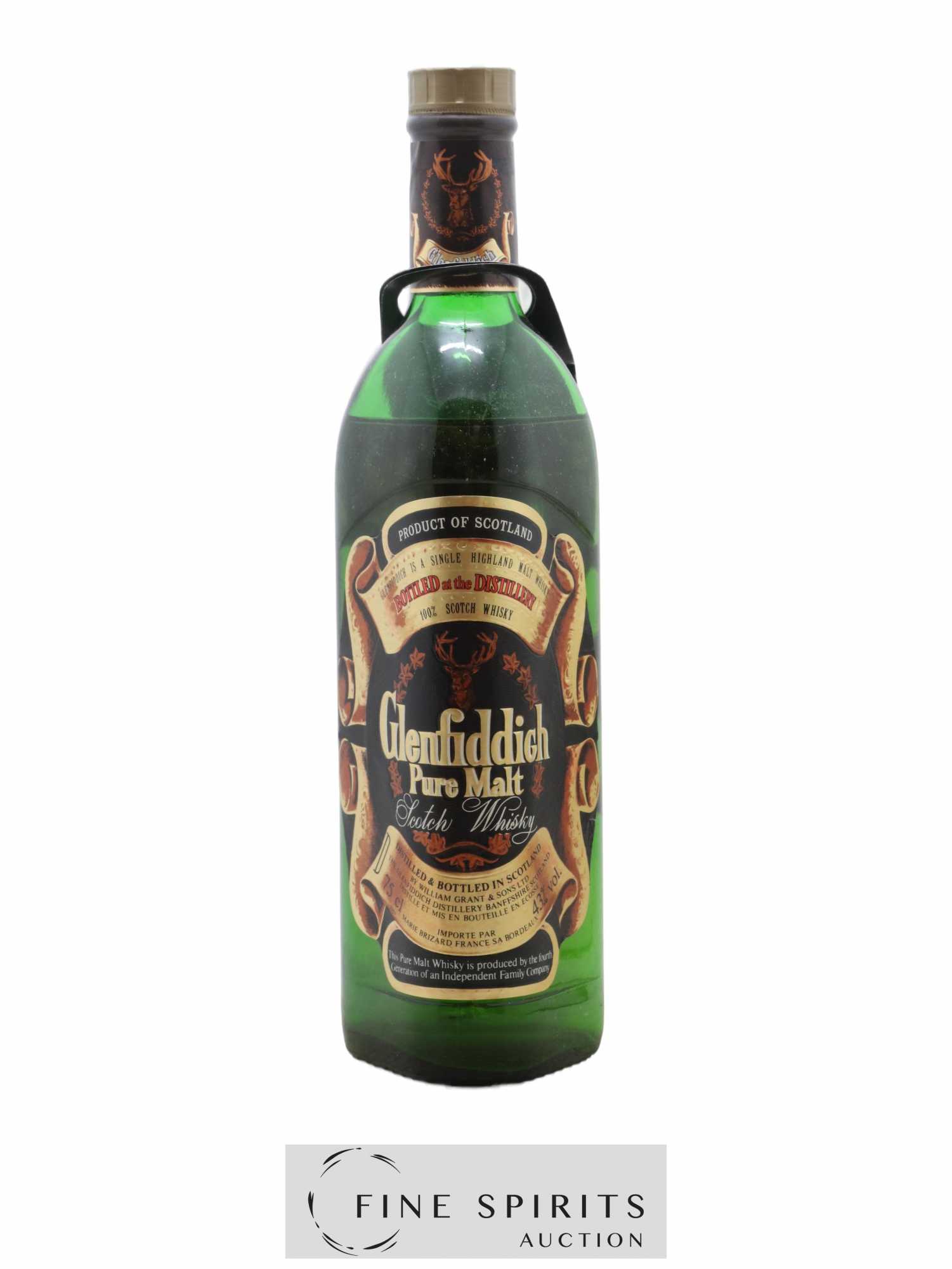 Glenfiddich Of. Pure Malt (75cl.) - Lot de 1 bouteille - 1
