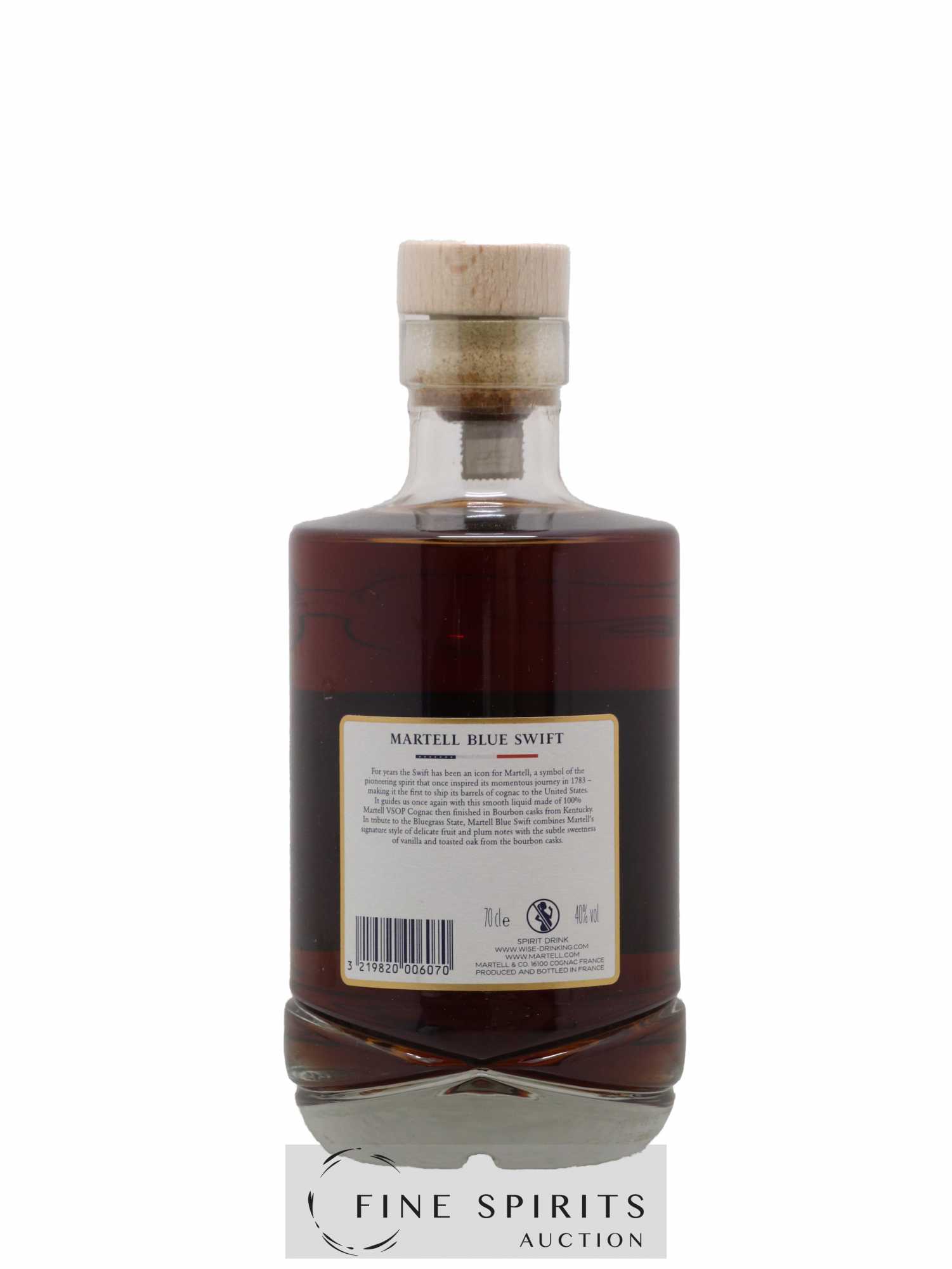 Martell Of. Blue Swift - Posten von 1 Flasche - 1