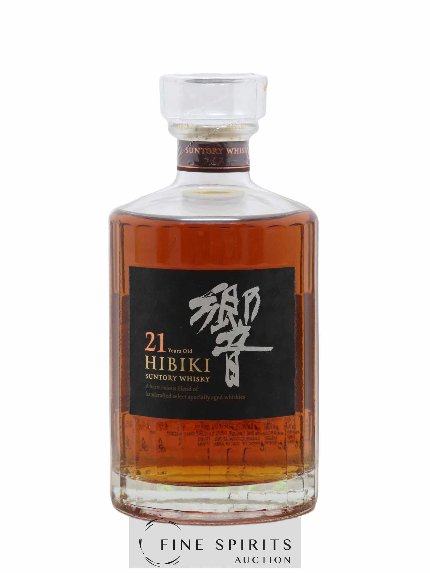 Hibiki 21 years Of. Suntory - Lot de 1 bouteille - 1