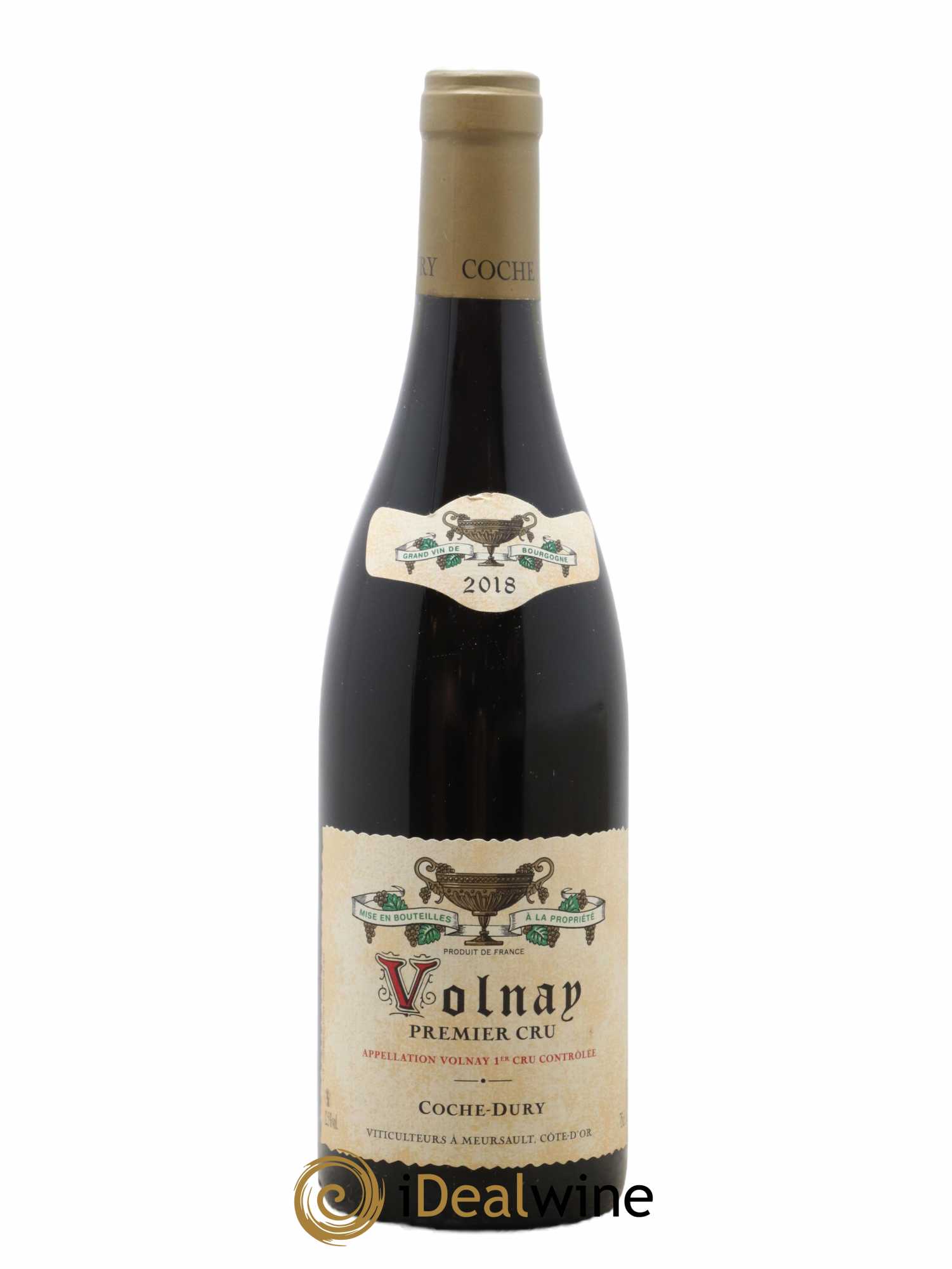 Volnay 1er Cru Coche Dury (Domaine) 2018 - Lot de 1 bouteille - 0