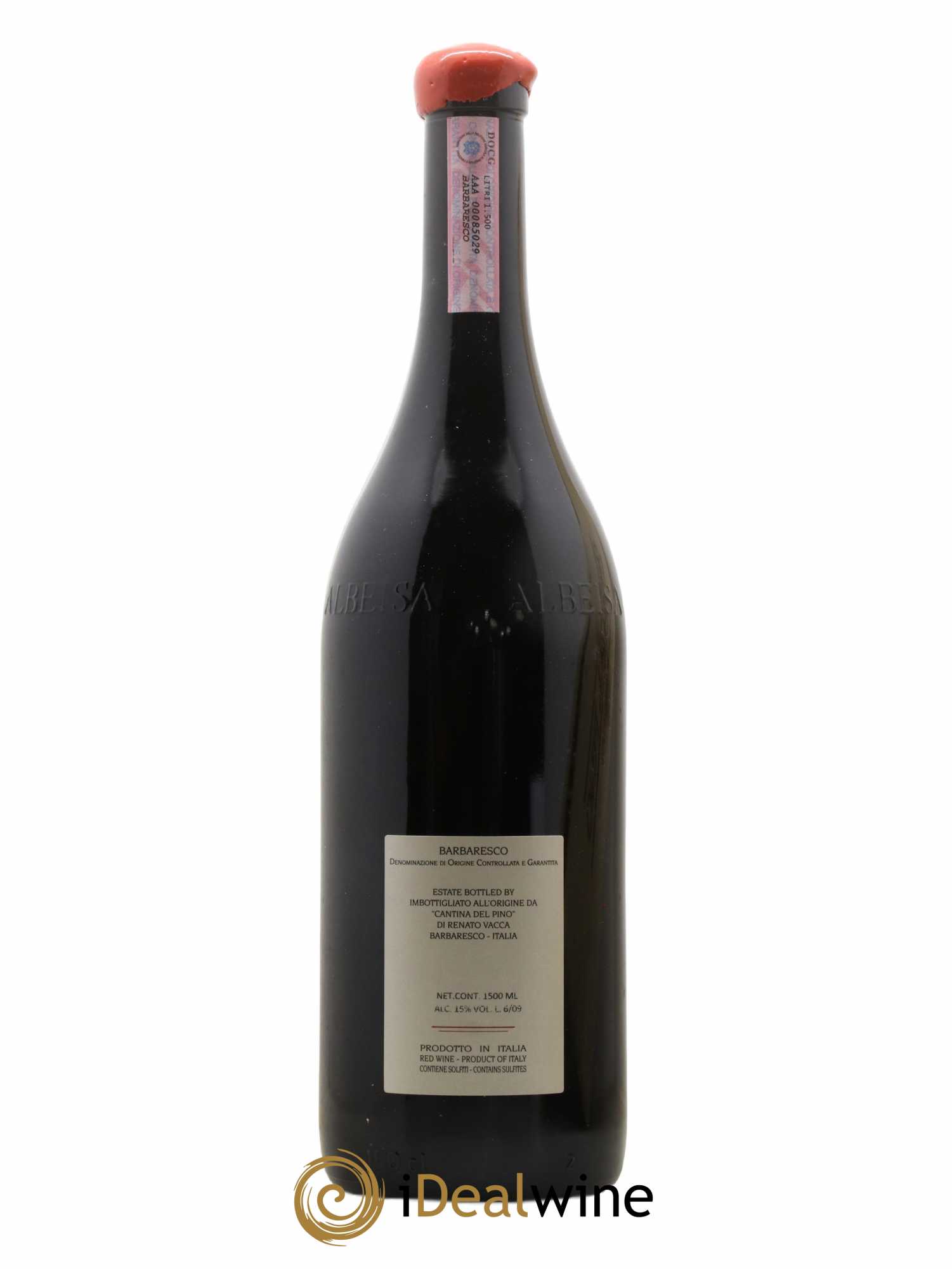 Barbaresco DOCG Albesani Cantina del Pino 2009 - Lot of 1 magnum - 2