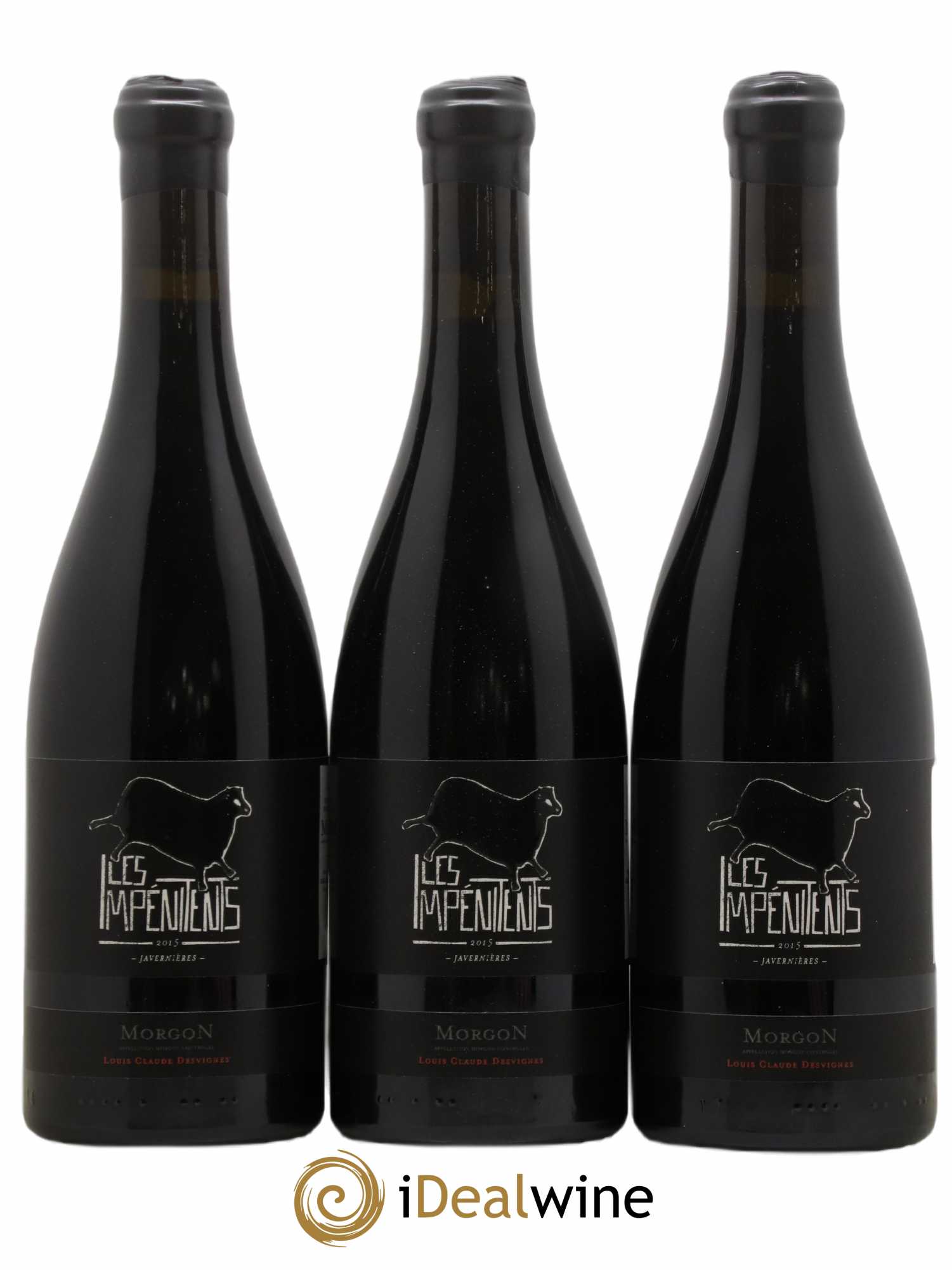 Morgon Javernières Les Impénitents Louis-Claude Desvignes 2015 - Lot de 3 bouteilles - 0
