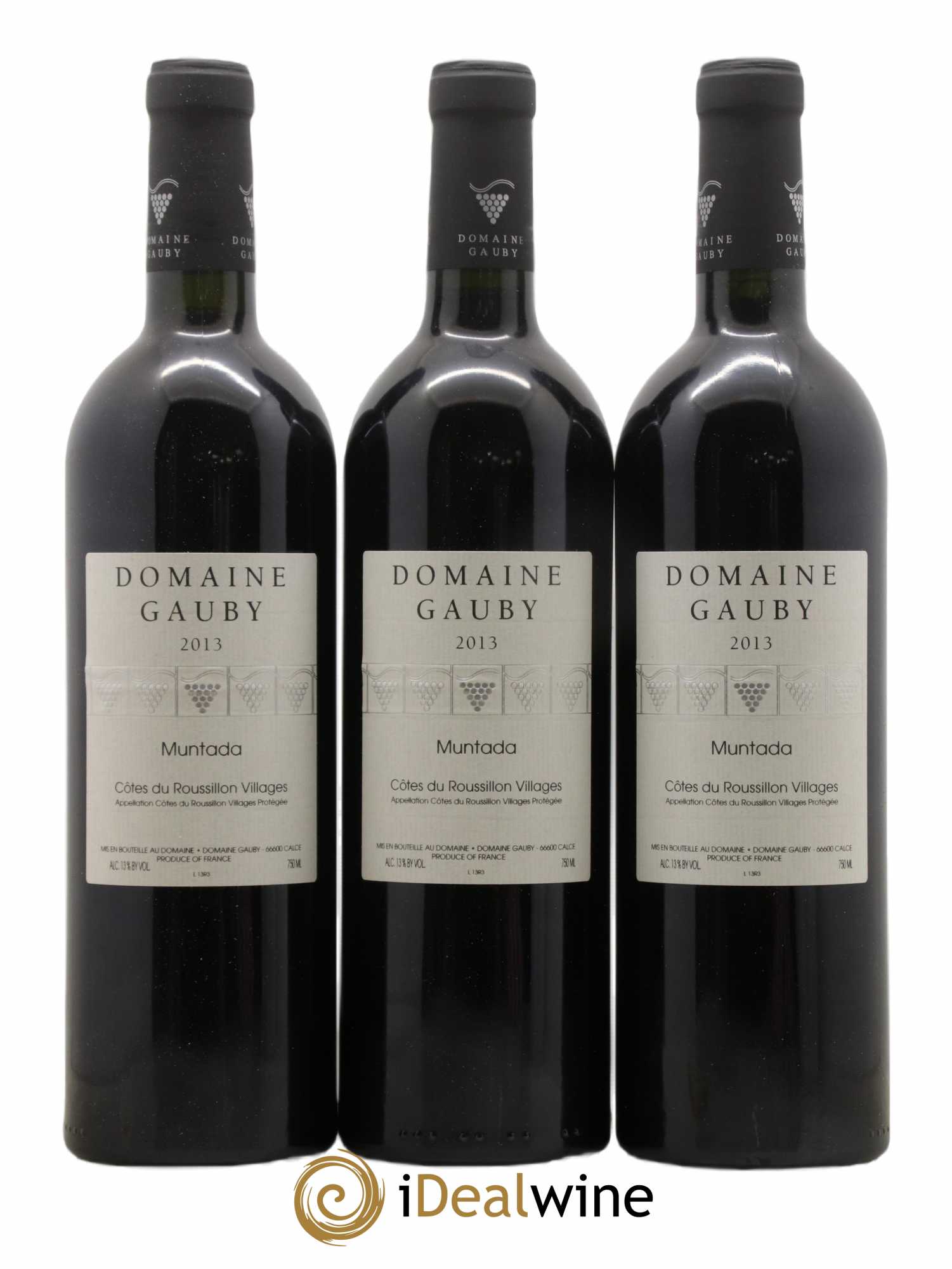 Côtes Catalanes (anciennement Côtes du Roussillon Villages) La Muntada Gauby (Domaine)  2013 - Lotto di 6 bottiglie - 1