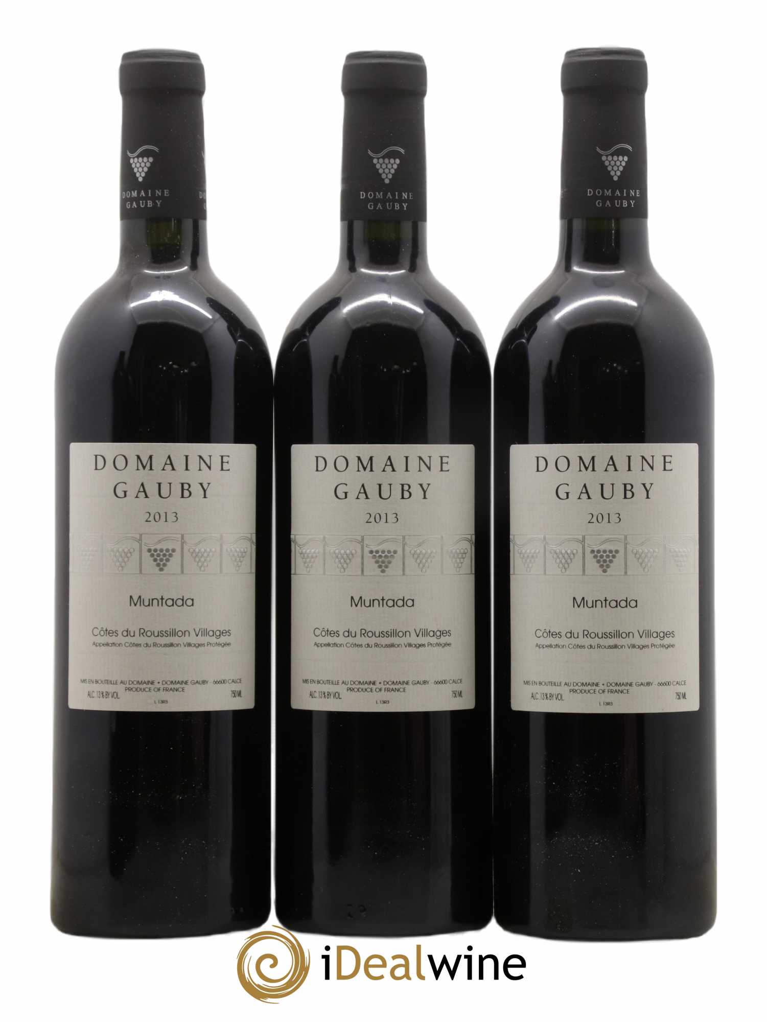 Côtes Catalanes (anciennement Côtes du Roussillon Villages) La Muntada Gauby (Domaine)  2013 - Lotto di 6 bottiglie - 2