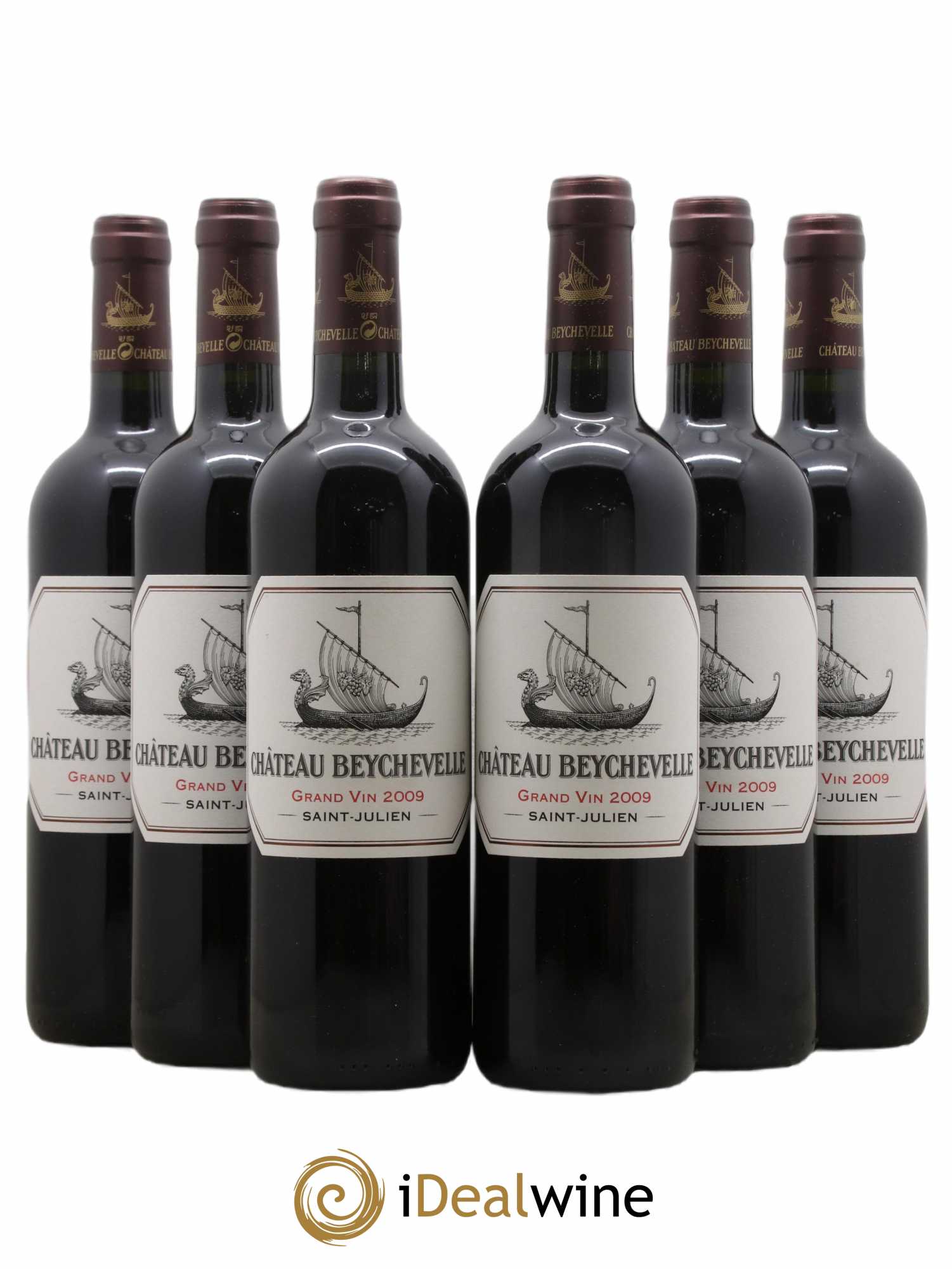 Château Beychevelle 4ème Grand Cru Classé 2009 - Lot de 6 bouteilles - 0
