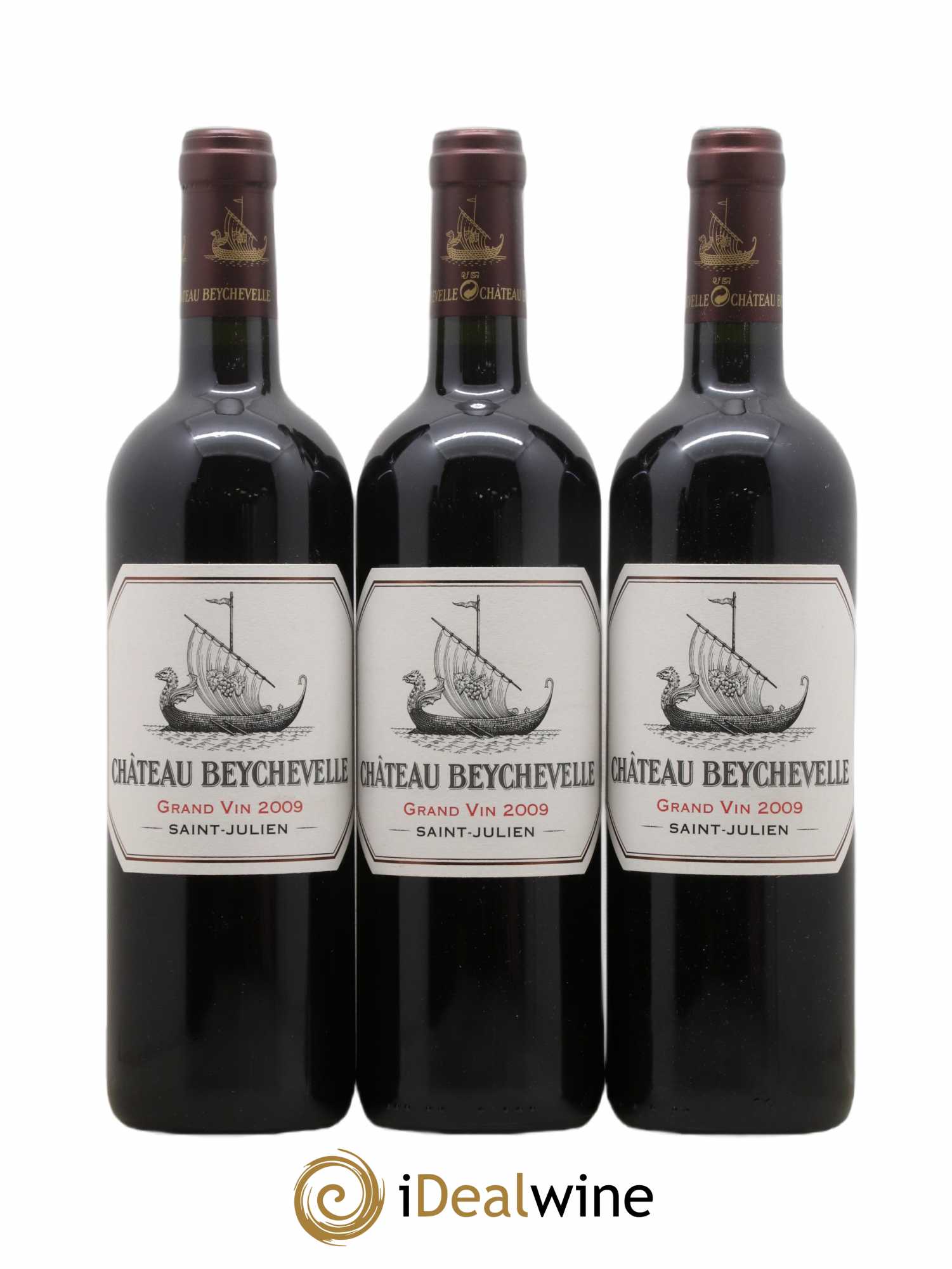 Château Beychevelle 4ème Grand Cru Classé 2009 - Lot de 6 bouteilles - 1