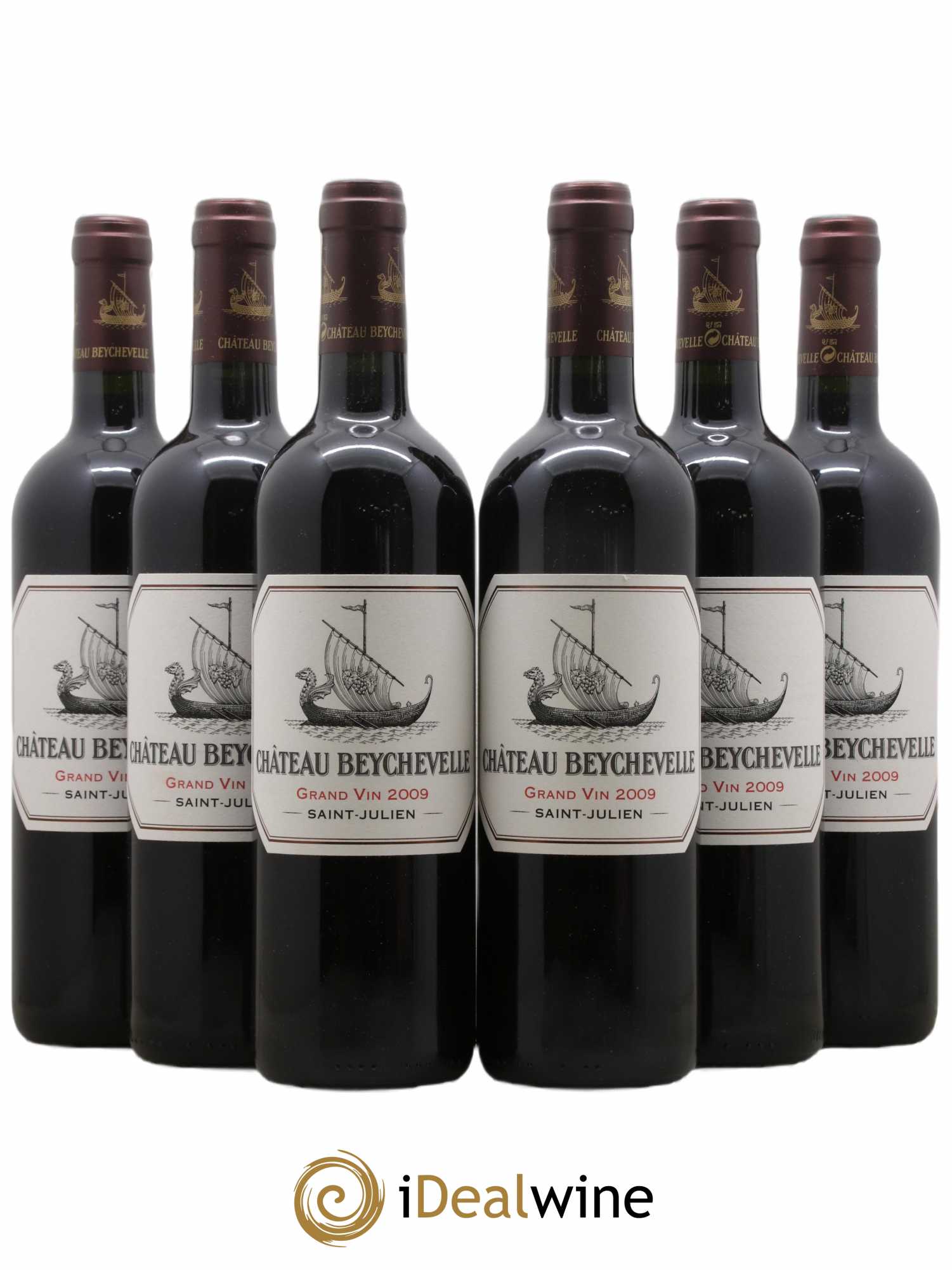Château Beychevelle 4ème Grand Cru Classé 2009 - Lot de 6 bouteilles - 0