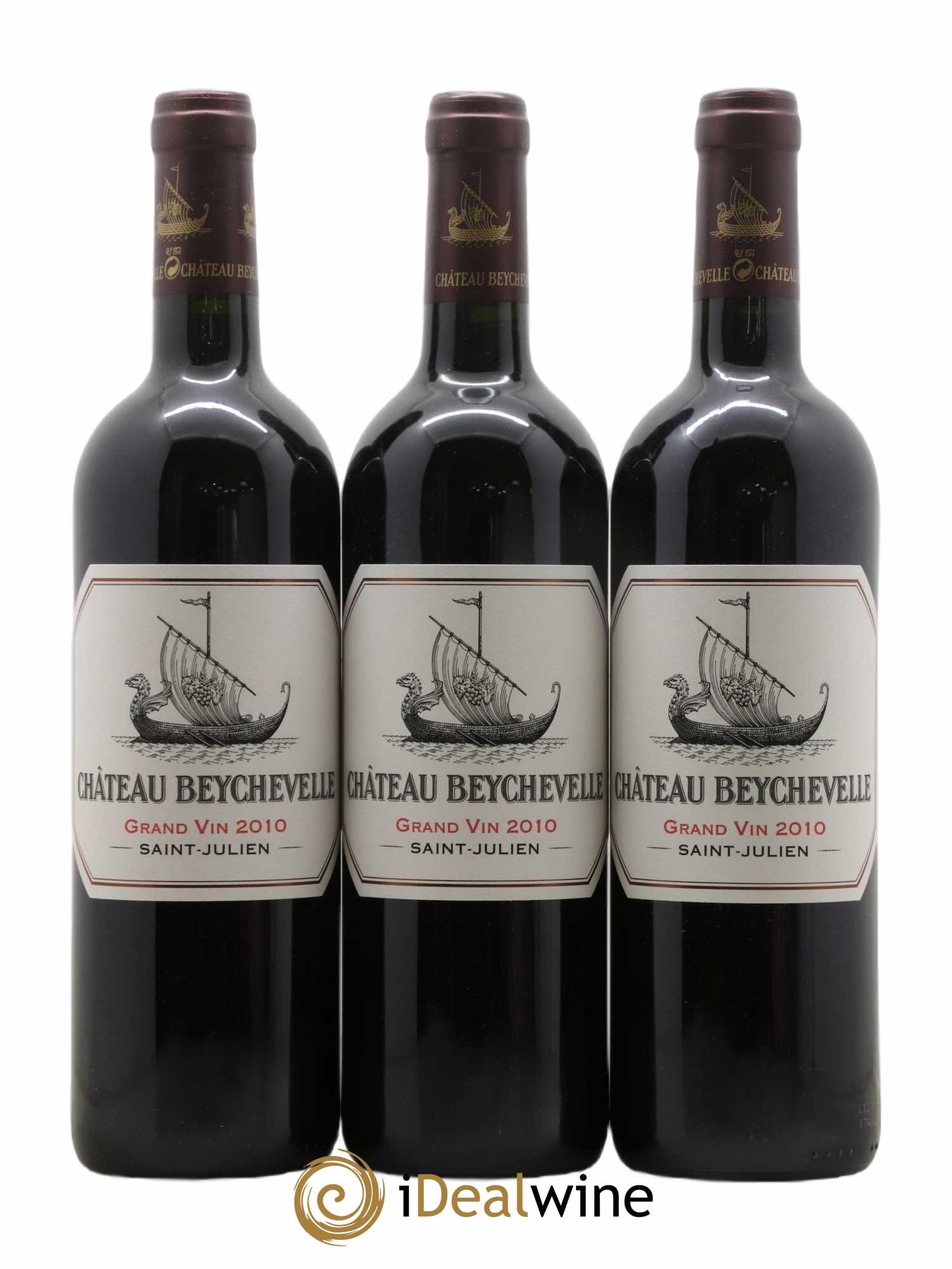 Château Beychevelle 4ème Grand Cru Classé 2010 - Lot de 6 bouteilles - 1
