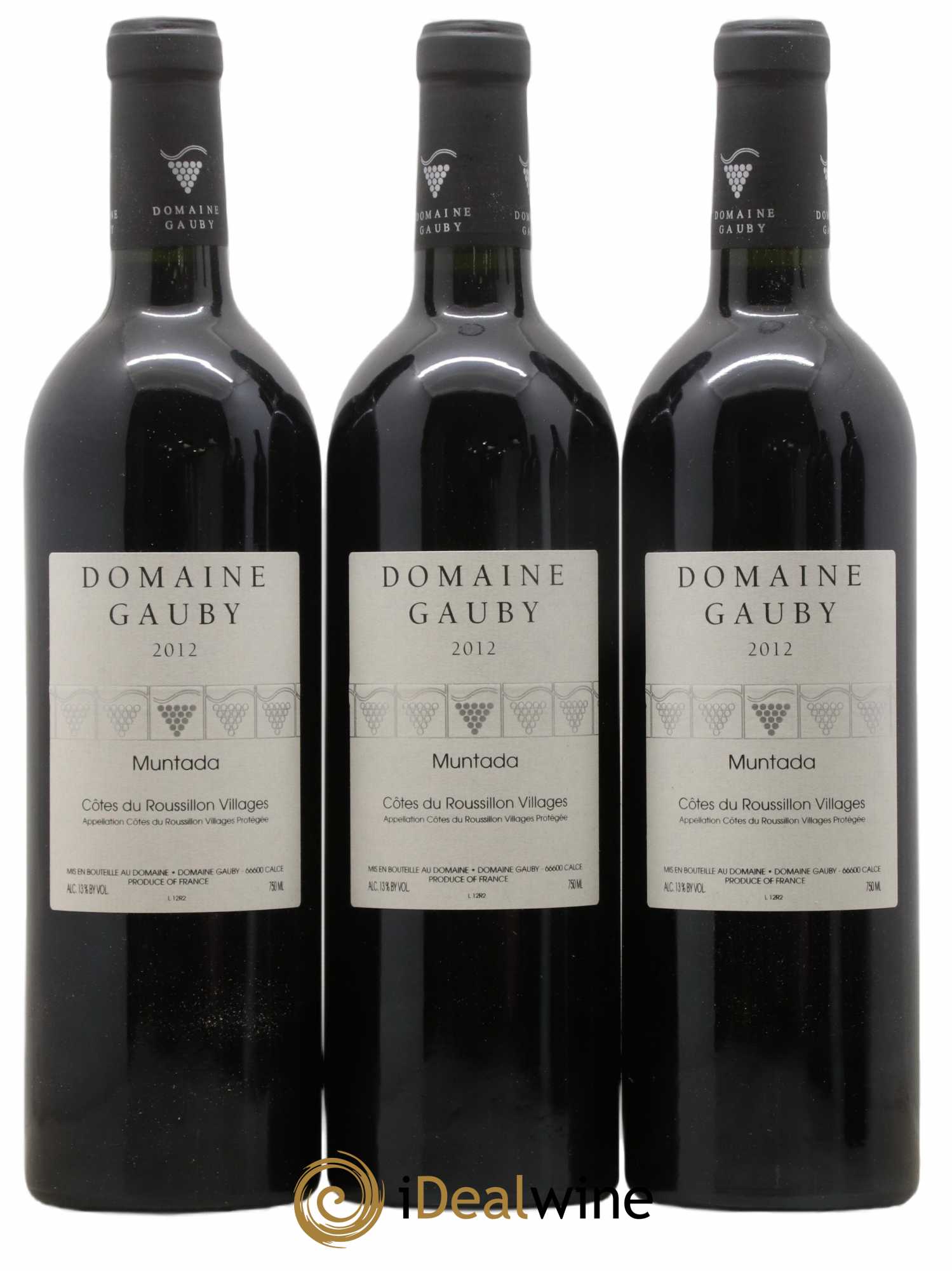 Côtes Catalanes (anciennement Côtes du Roussillon Villages) La Muntada Gauby (Domaine) 2012 - Lot de 6 bouteilles - 2