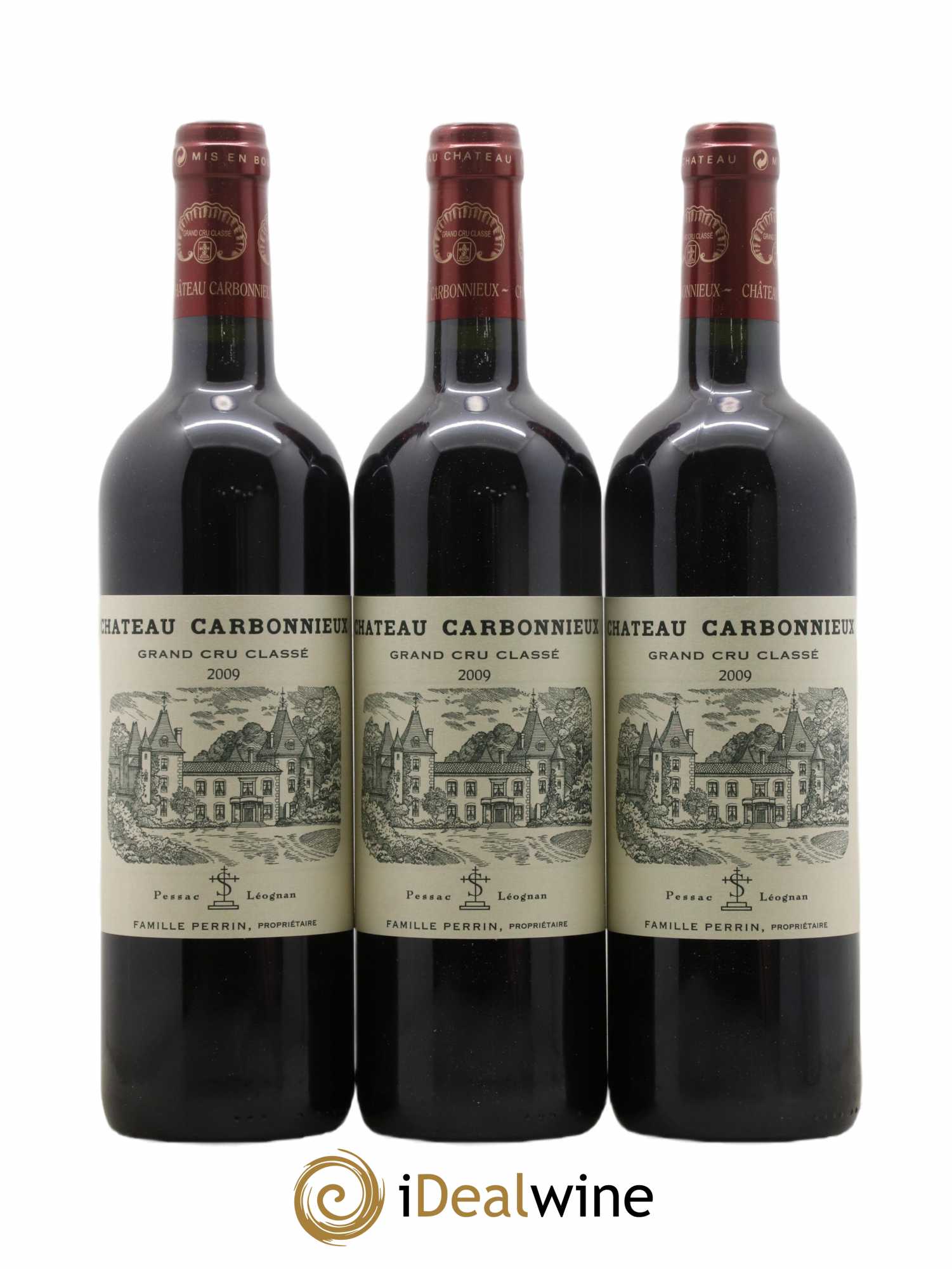 Château Carbonnieux Cru Classé de Graves 2009 - Lotto di 6 bottiglie - 1