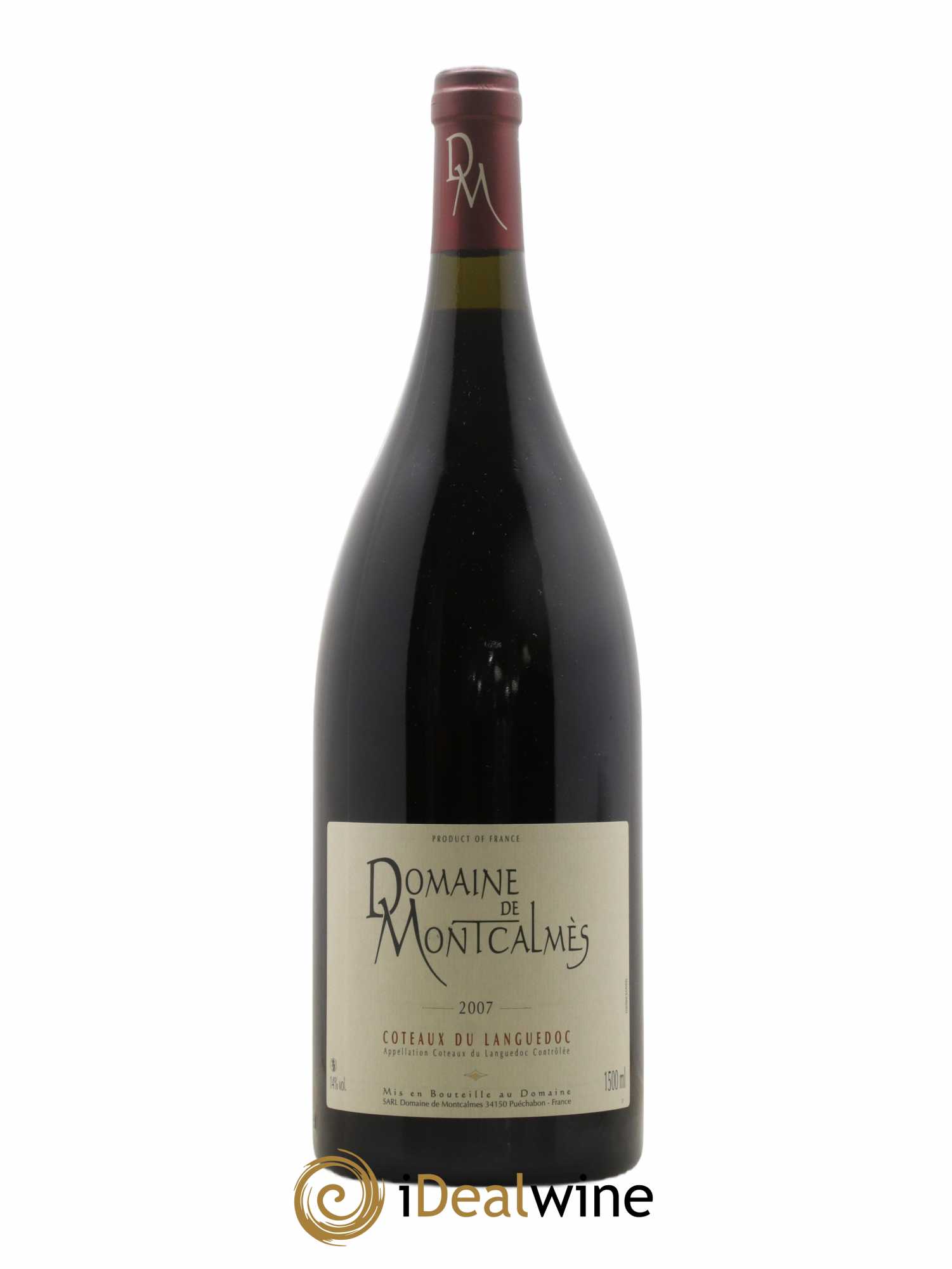 Terrasses du Larzac Domaine de Montcalmès Frédéric Pourtalié 2007 - Lot de 1 magnum - 0
