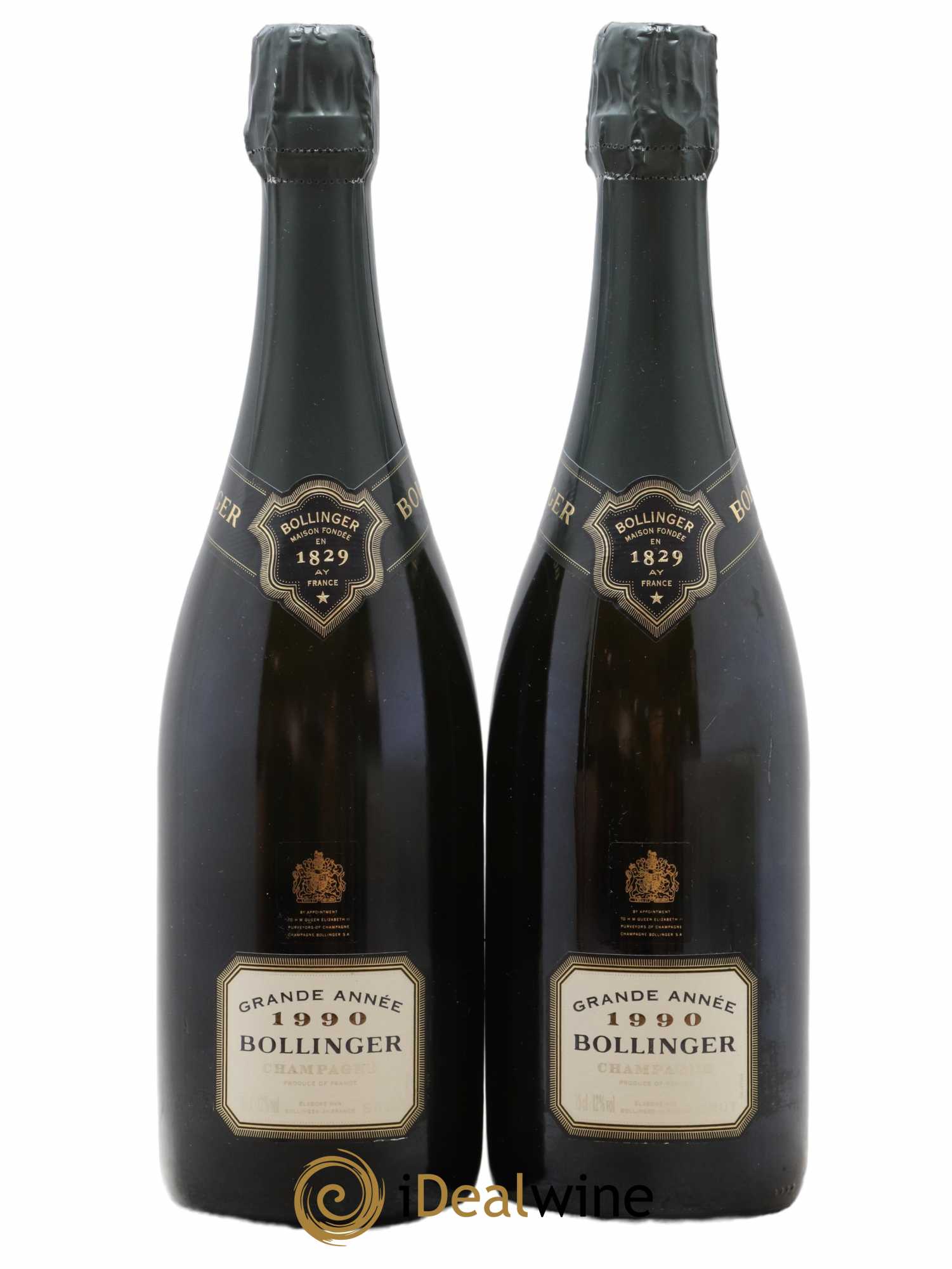 La Grande Année Brut Bollinger 1990 - Lot de 2 bouteilles - 0