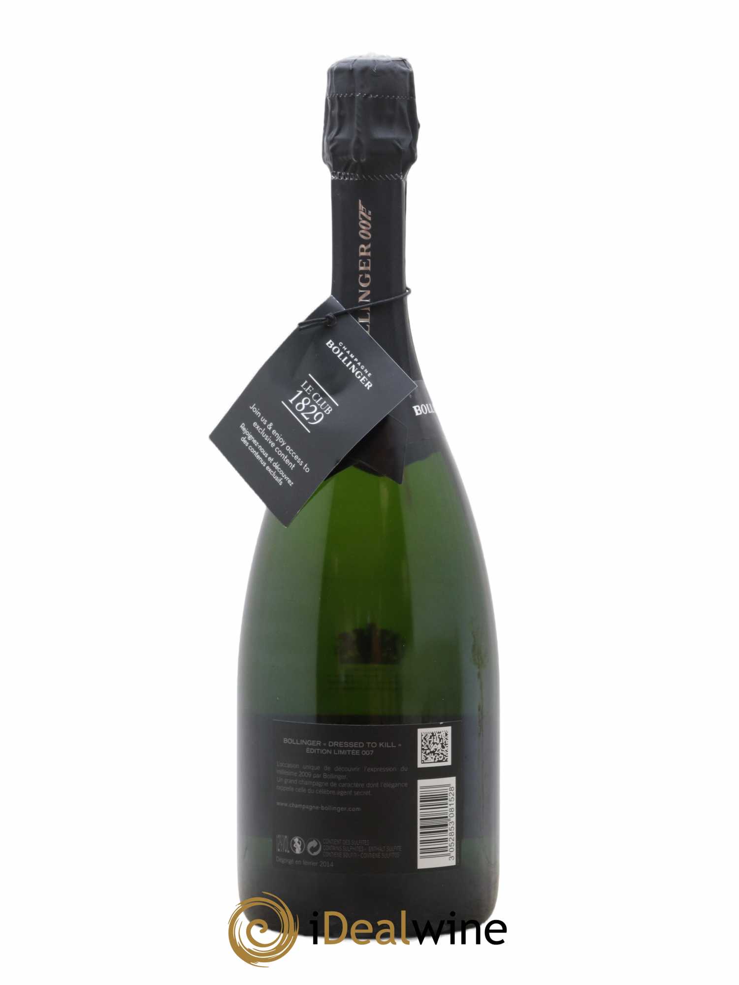 James Bond 007 Bollinger 2009 - Lot de 1 bouteille - 1