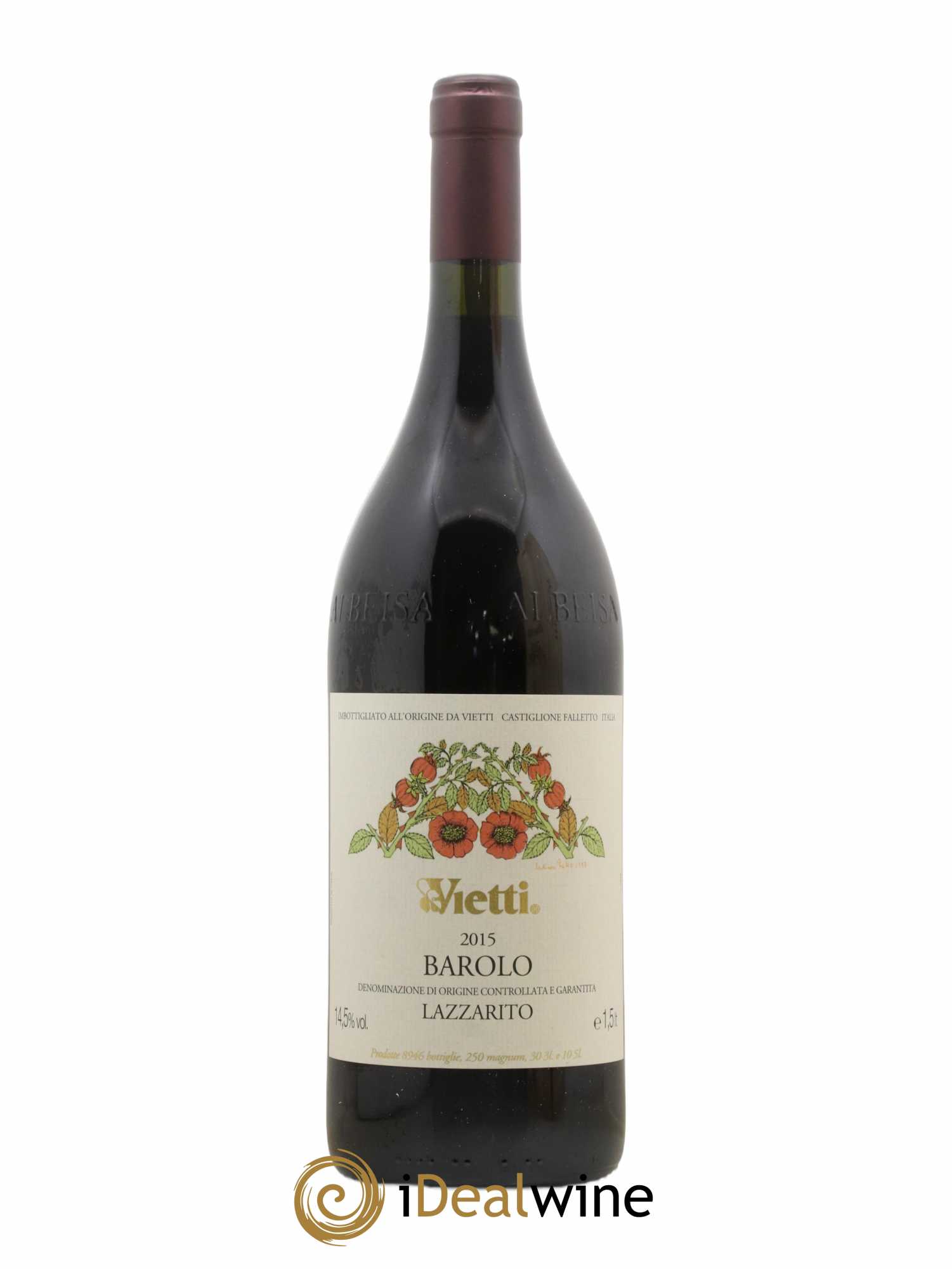 Barolo DOCG Lazzarito Vietti 2015 - Lot de 1 magnum - 1