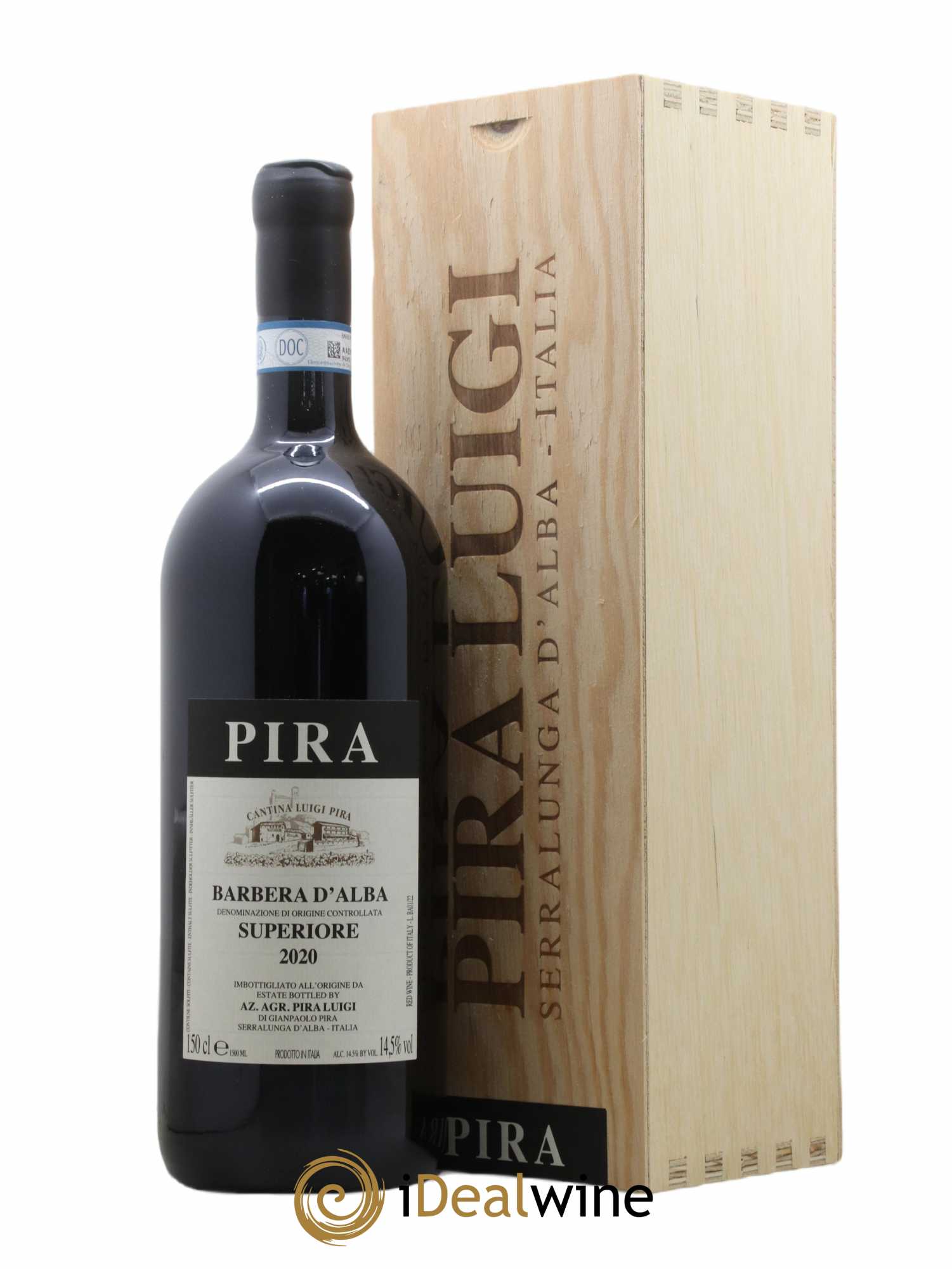 Barbera d'Alba DOC Luigi Pira 2020 - Lot de 1 magnum - 0