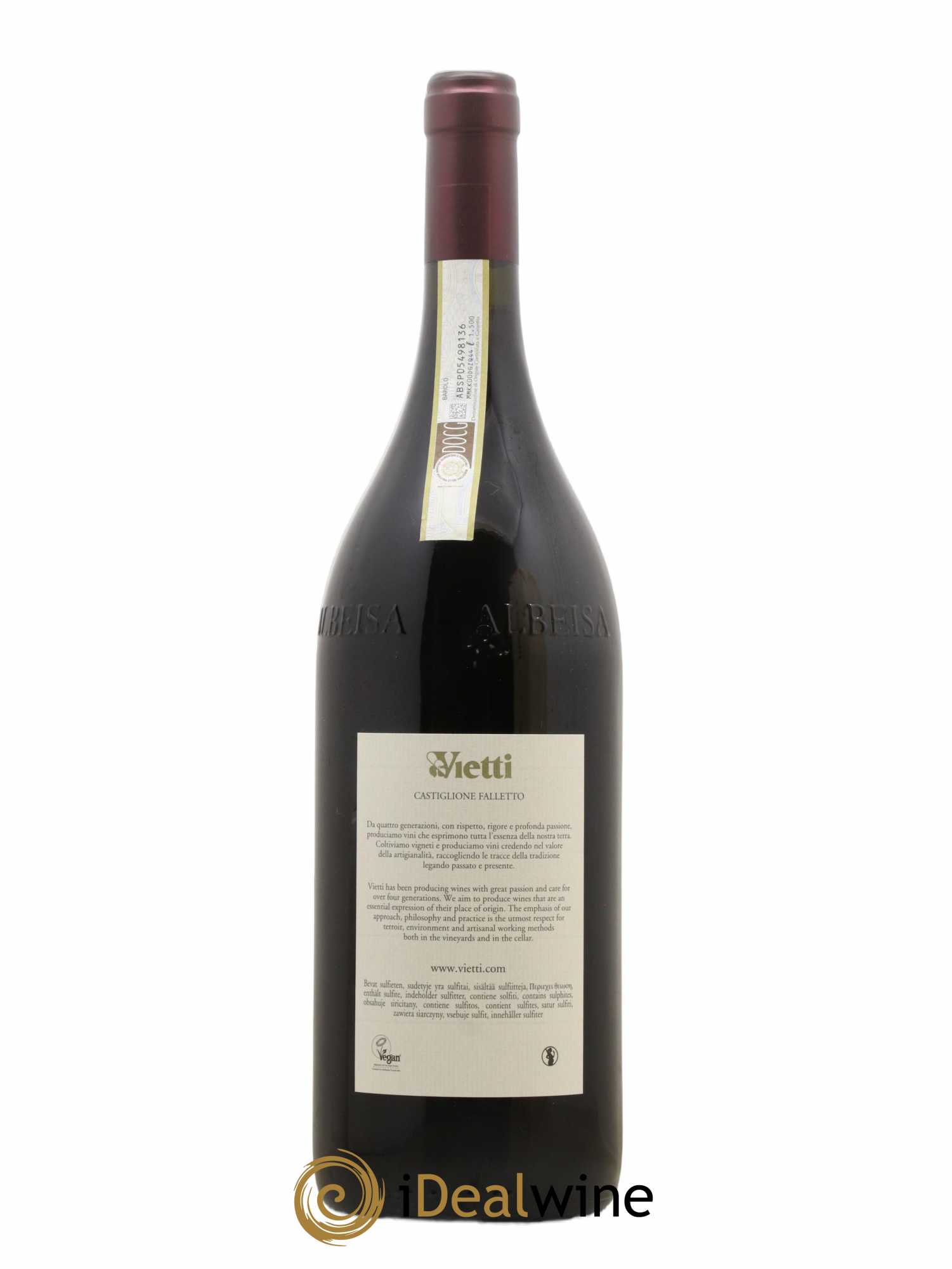 Barolo DOCG Lazzarito Vietti 2017 - Lot de 1 magnum - 2