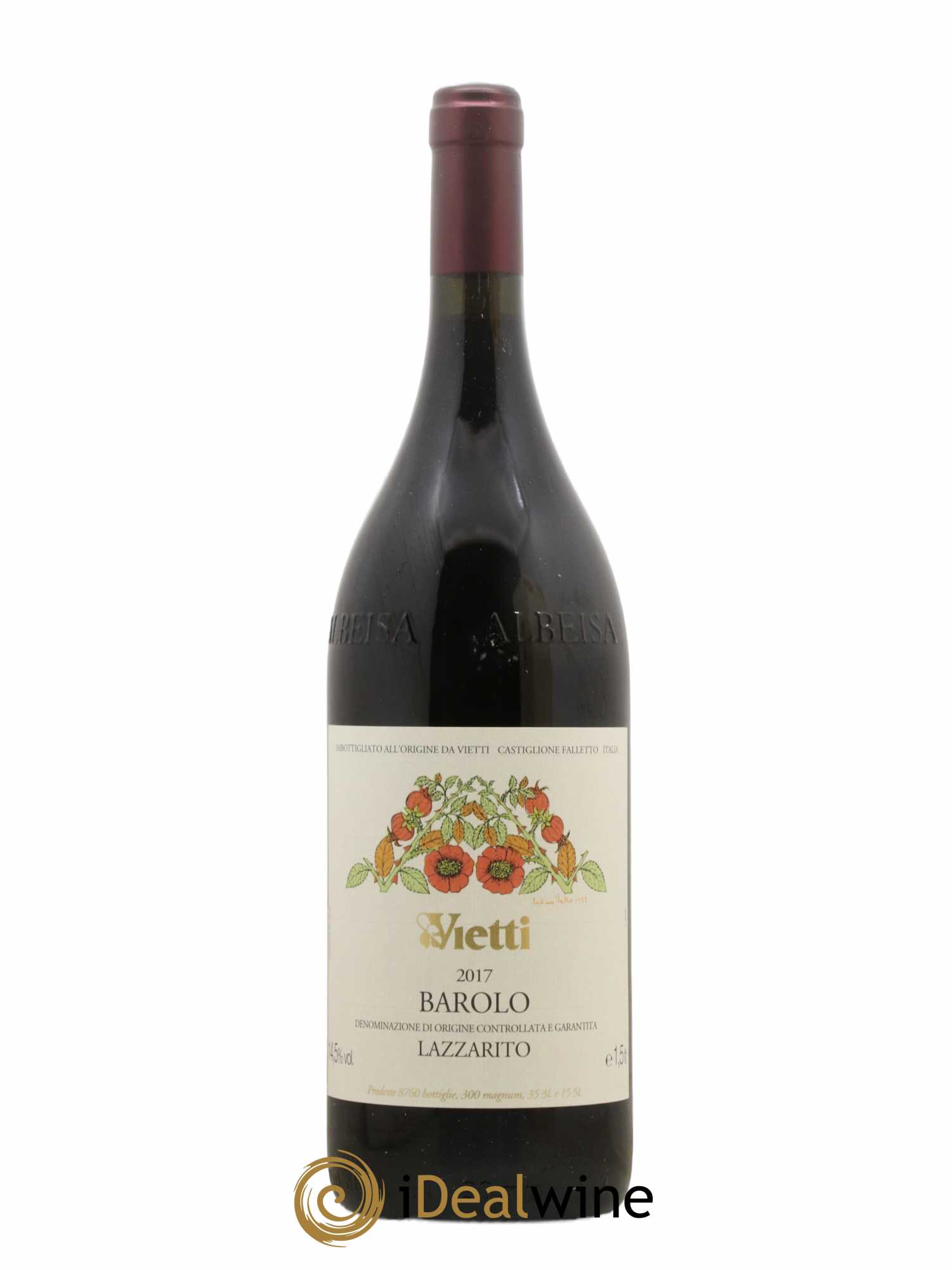 Barolo DOCG Lazzarito Vietti 2017 - Lot de 1 magnum - 1