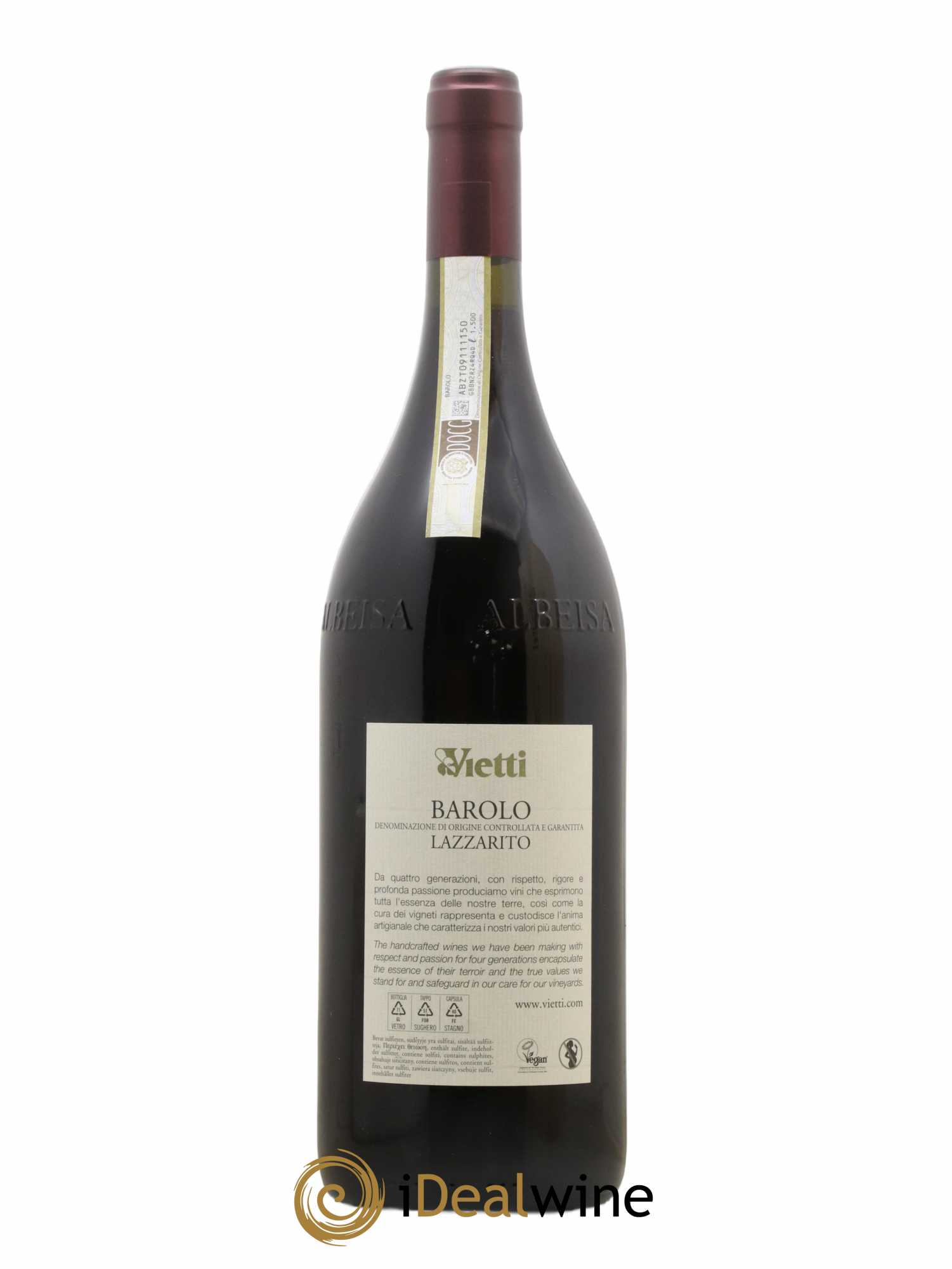 Barolo DOCG Lazzarito Vietti 2018 - Lot de 1 magnum - 2