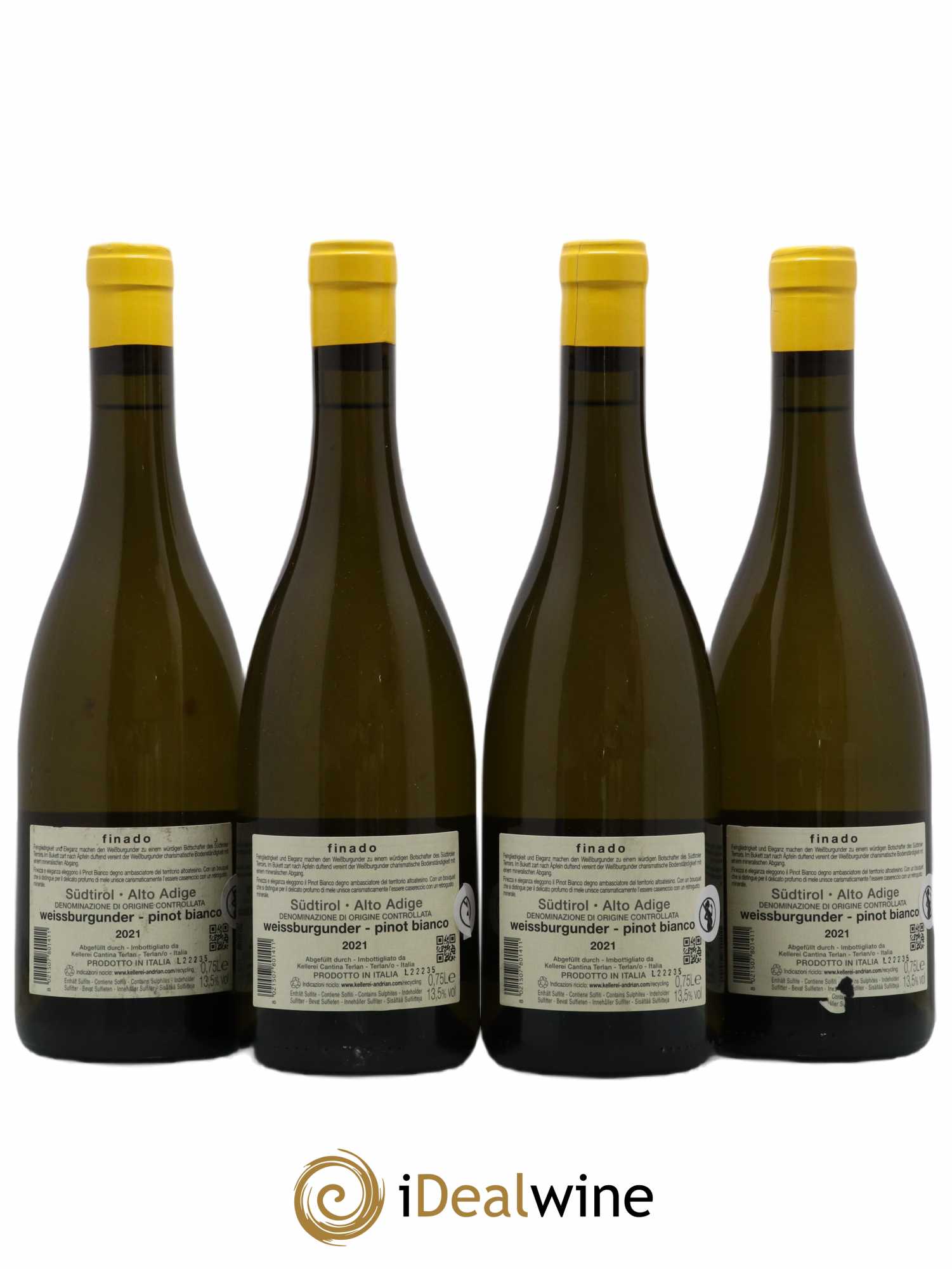 Trentin Haut Adige 2021 - Posten von 4 Flaschen - 1