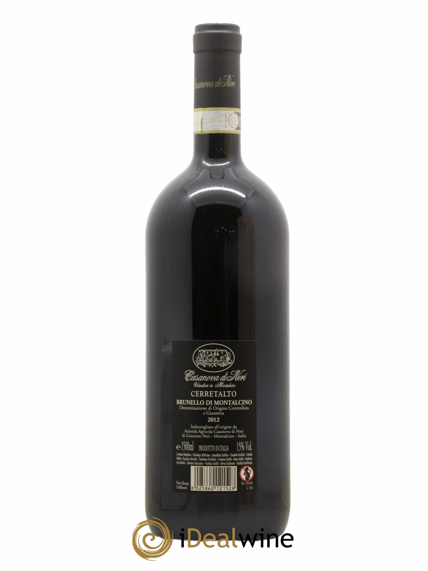 Brunello di Montalcino Cerretalto - Casanova di Neri 2012 - Lot de 1 magnum - 2