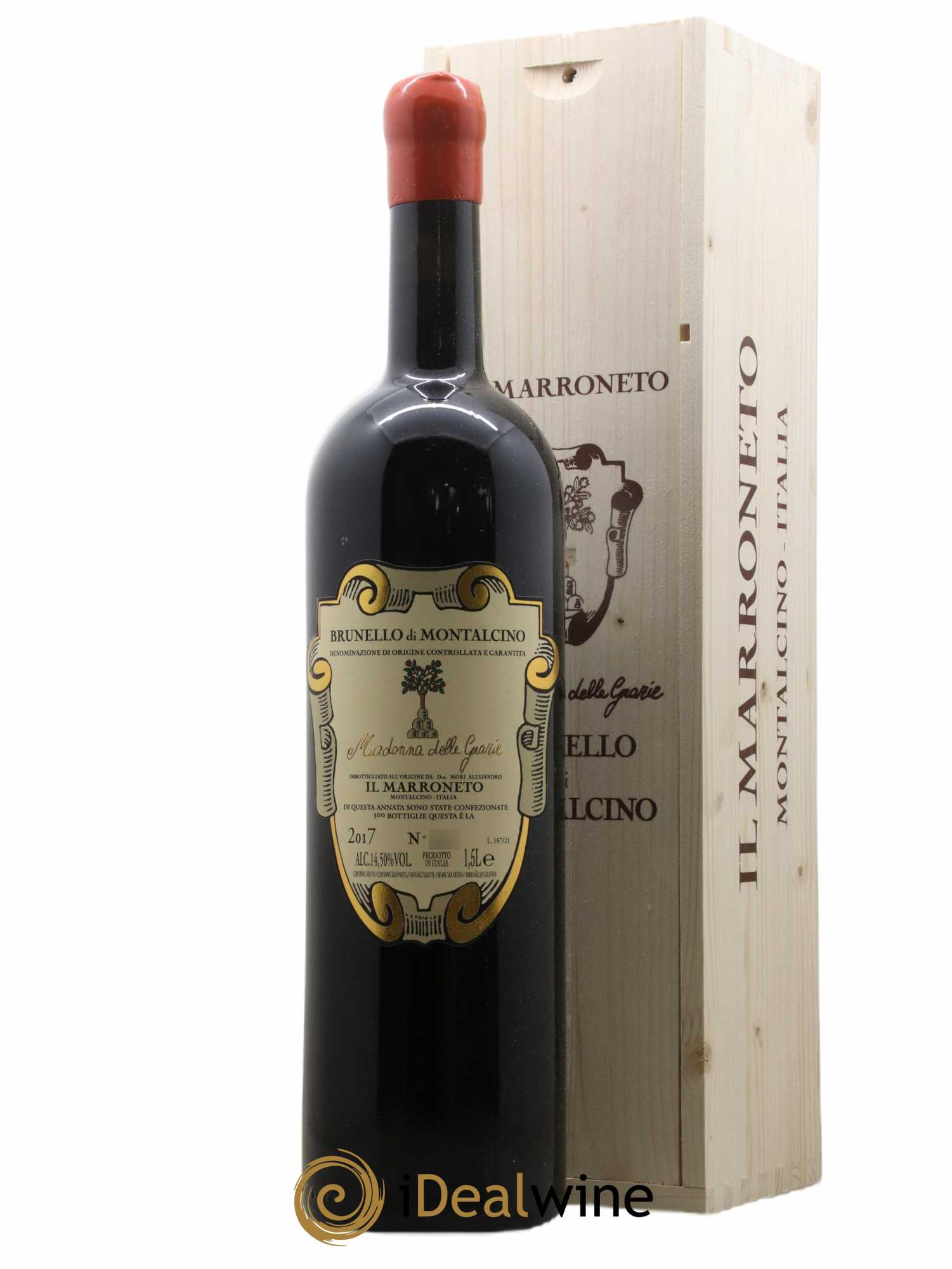 Brunello di Montalcino DOCG Madonna delle Grazie Il Marroneto 2017 - Lot de 1 magnum - 0