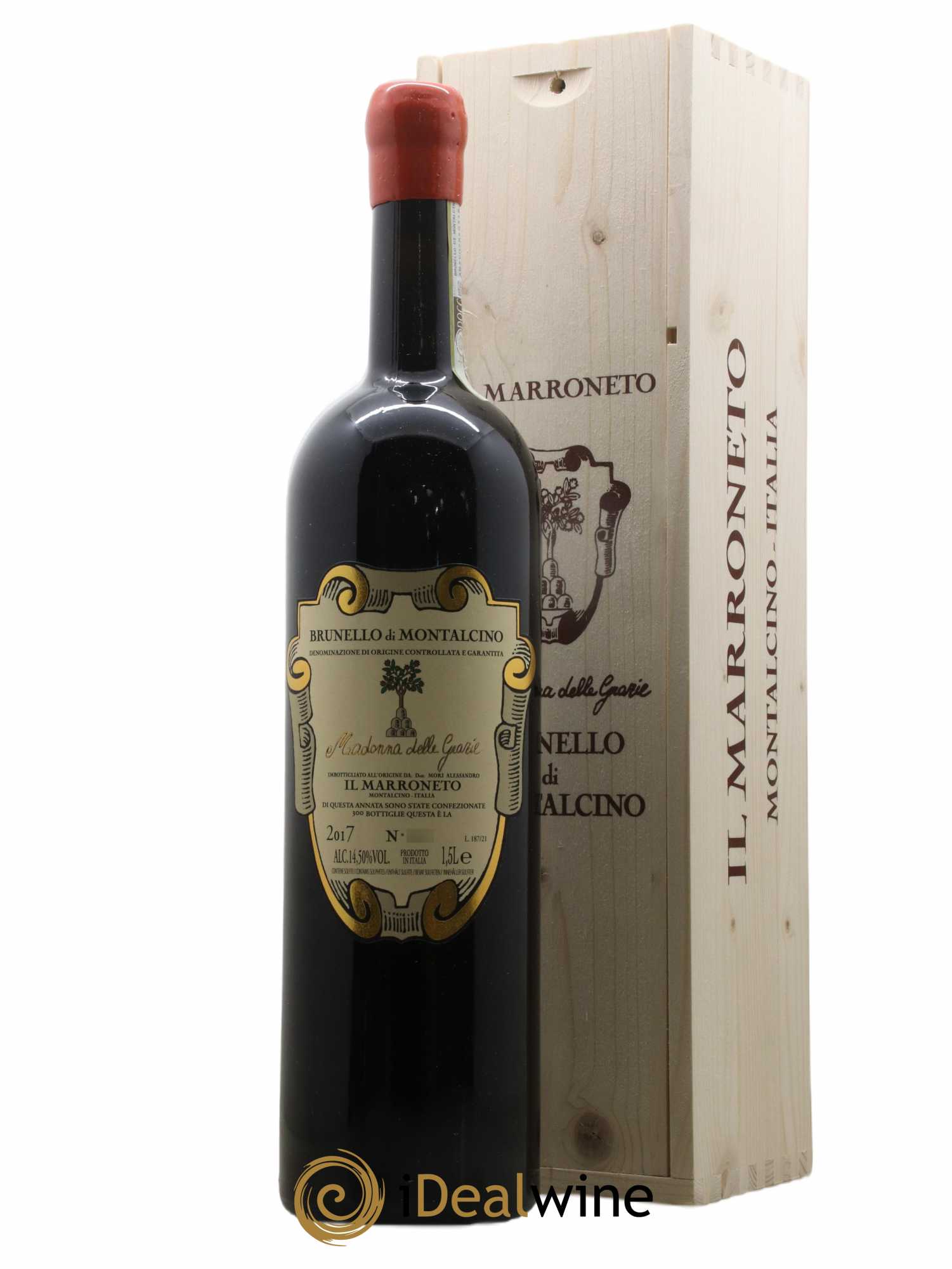Brunello di Montalcino DOCG Madonna delle Grazie Il Marroneto 2017 - Lot de 1 magnum - 0