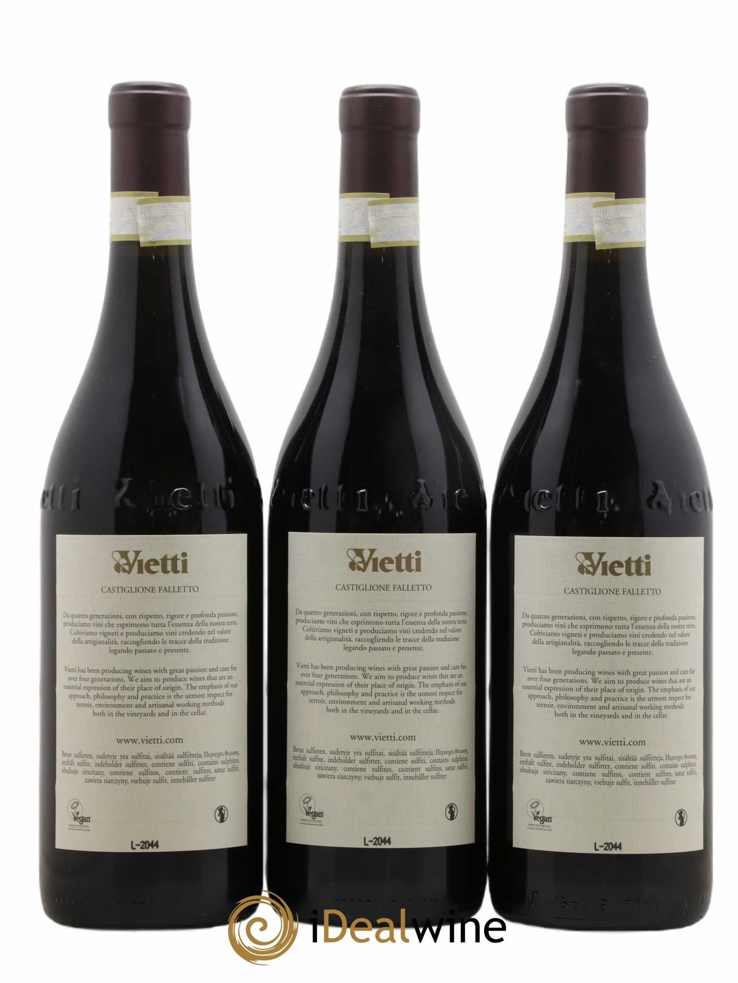 Barolo DOCG Ravera Vietti 2017 - Lot de 6 bouteilles - 4
