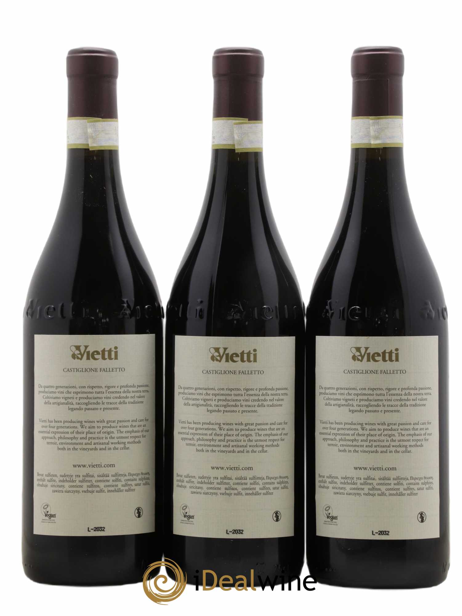 Barolo DOCG Lazzarito Vietti 2017 - Lot de 6 bouteilles - 4