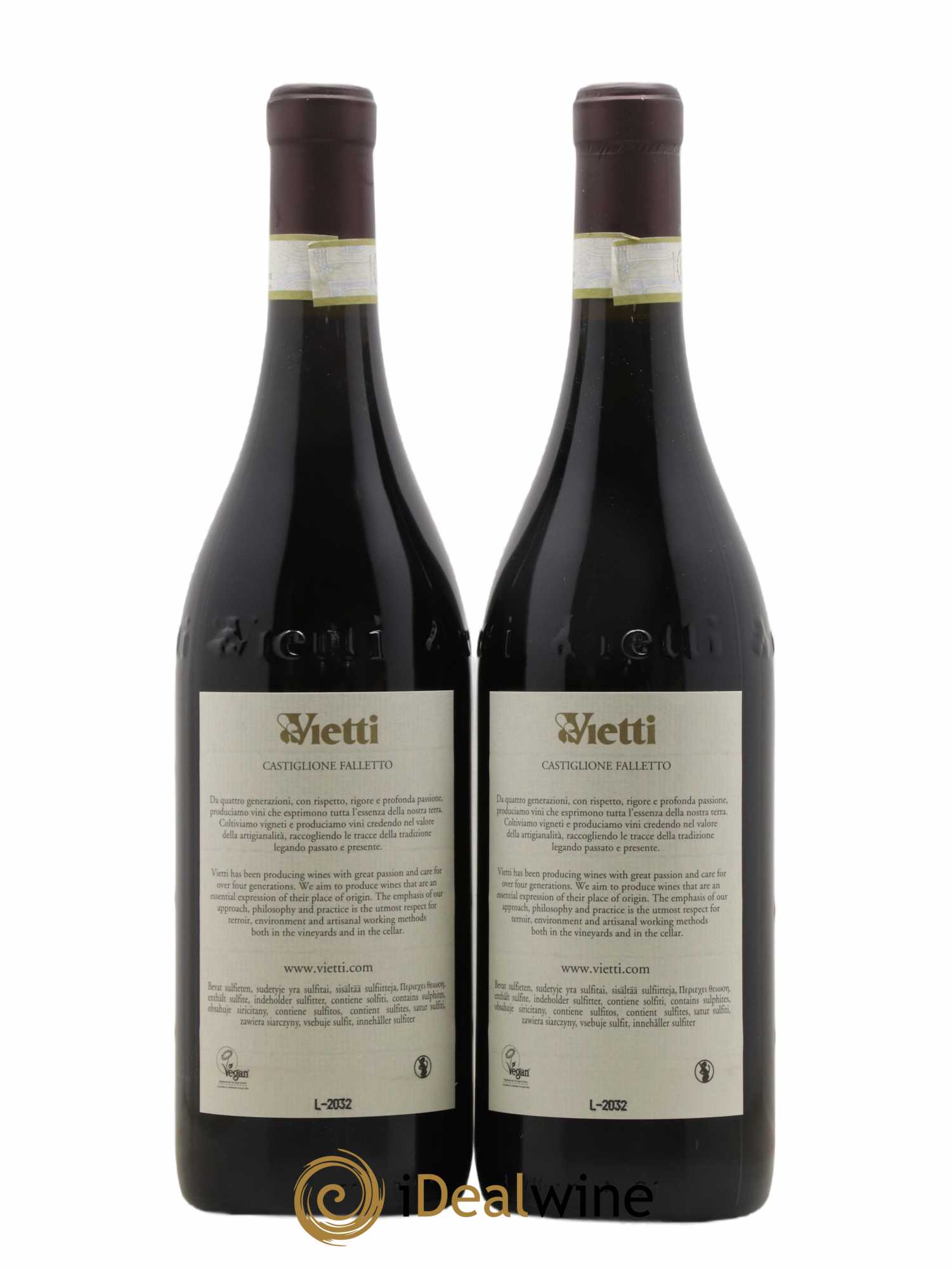 Barolo DOCG Lazzarito Vietti 2017 - Posten von 2 Flaschen - 1