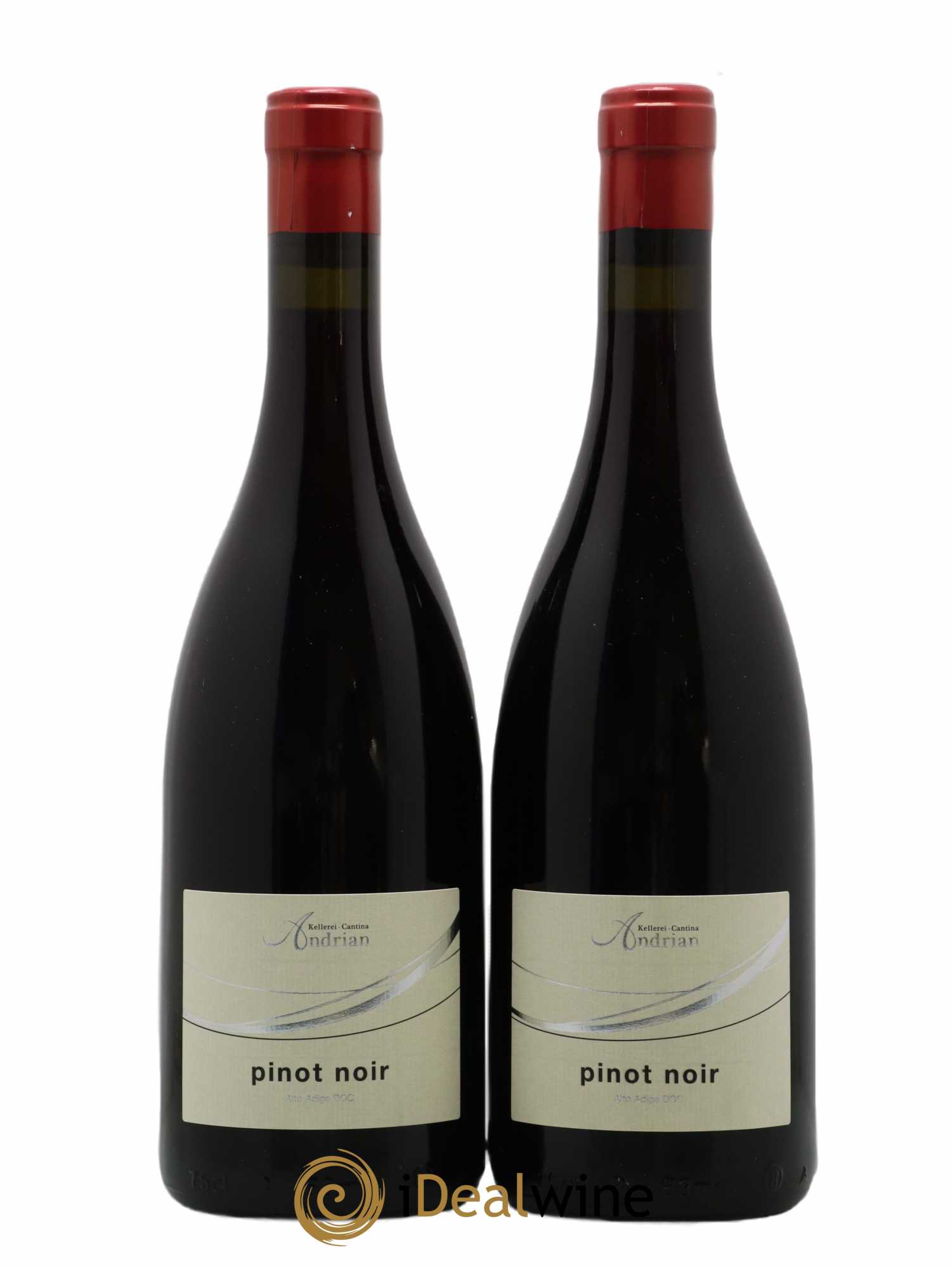 Trentin Haut Adige Pinot Noir - Cantina Andrian 2021 - Lot de 2 bouteilles - 0