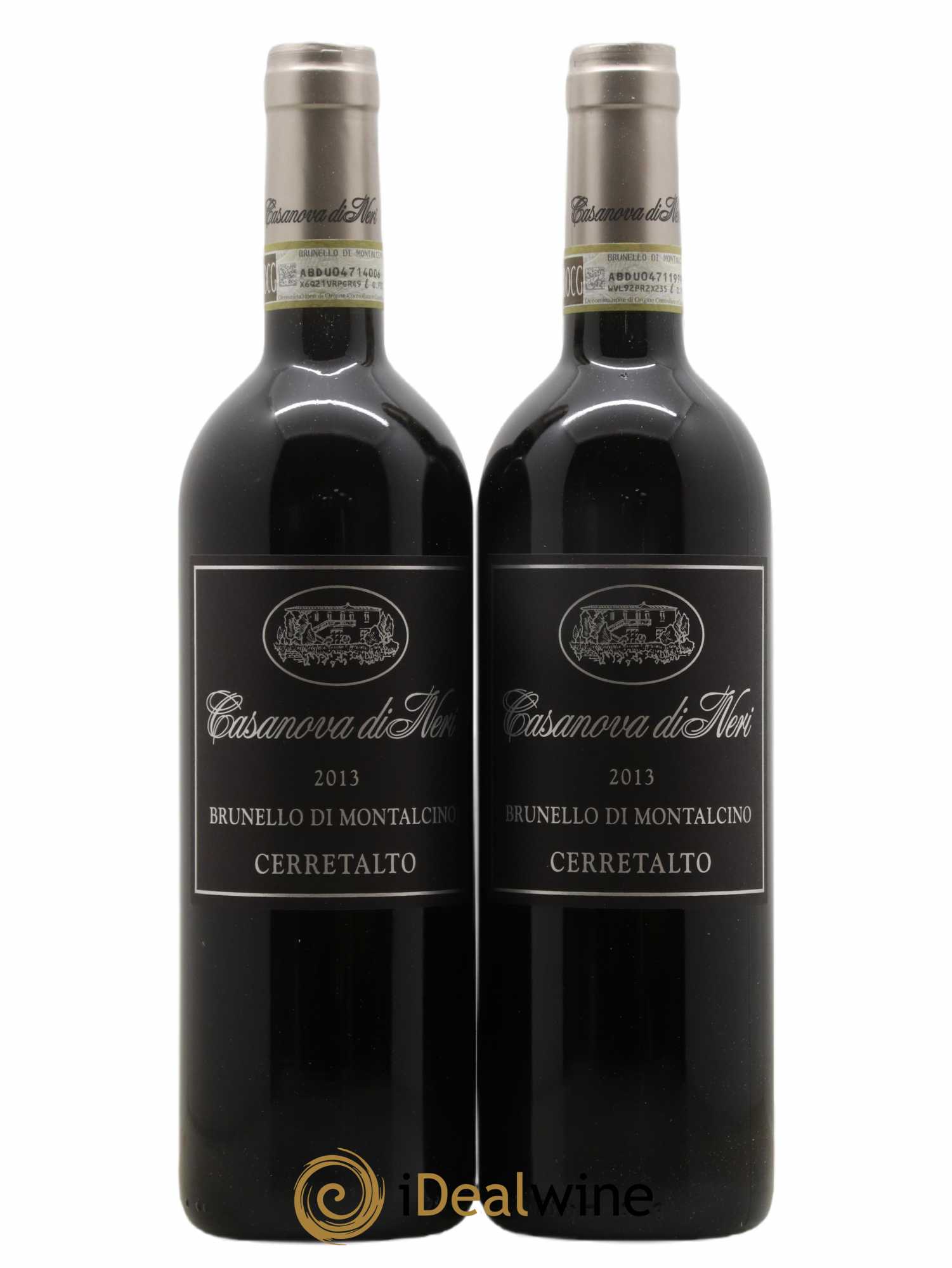 Brunello di Montalcino Cerretalto - Casanova di Neri 2013 - Lot de 2 bouteilles - 0