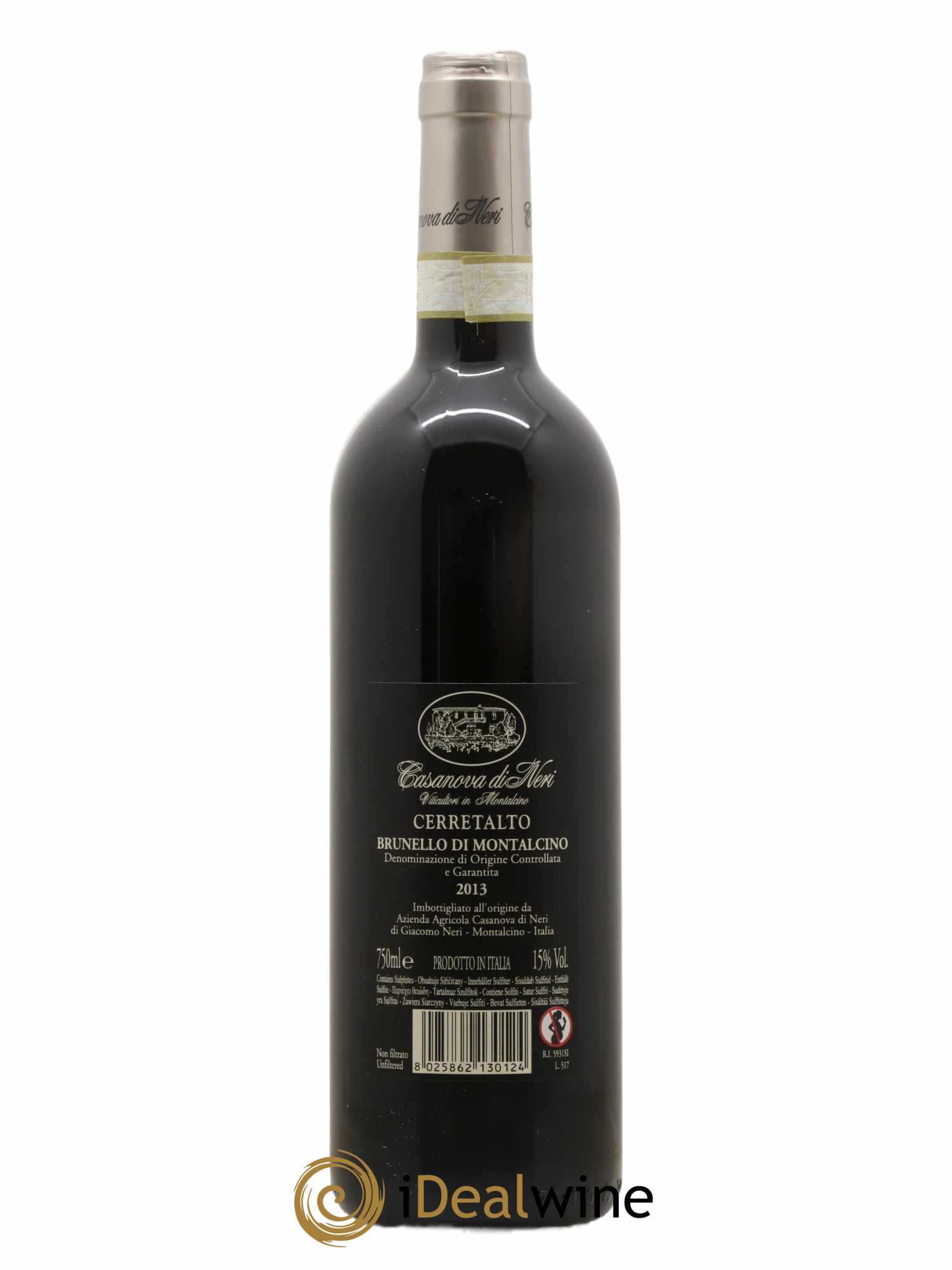 Brunello di Montalcino Cerretalto - Casanova di Neri 2013 - Lot de 1 bouteille - 1