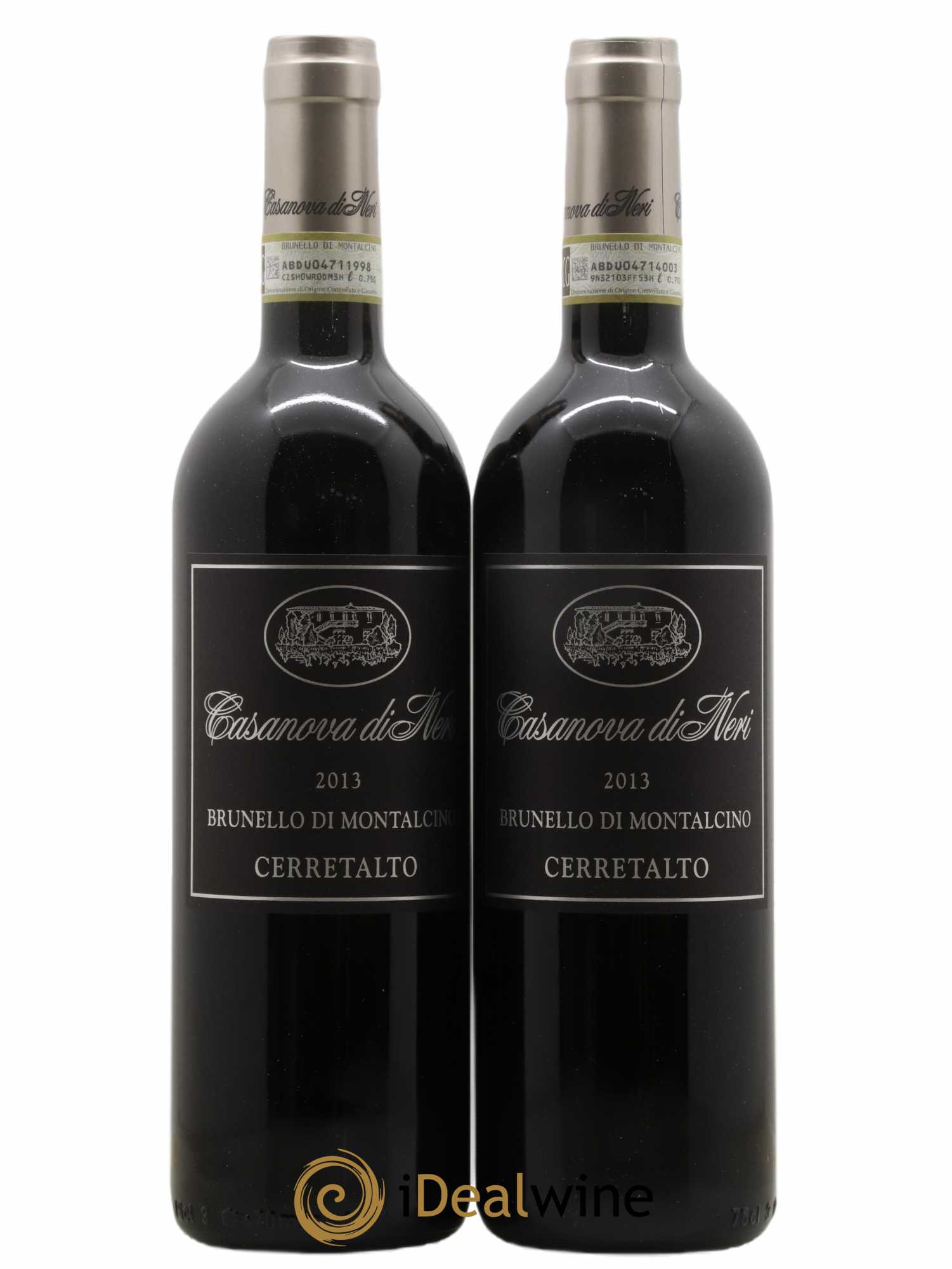 Brunello di Montalcino Cerretalto - Casanova di Neri 2013 - Lot de 2 bouteilles - 0