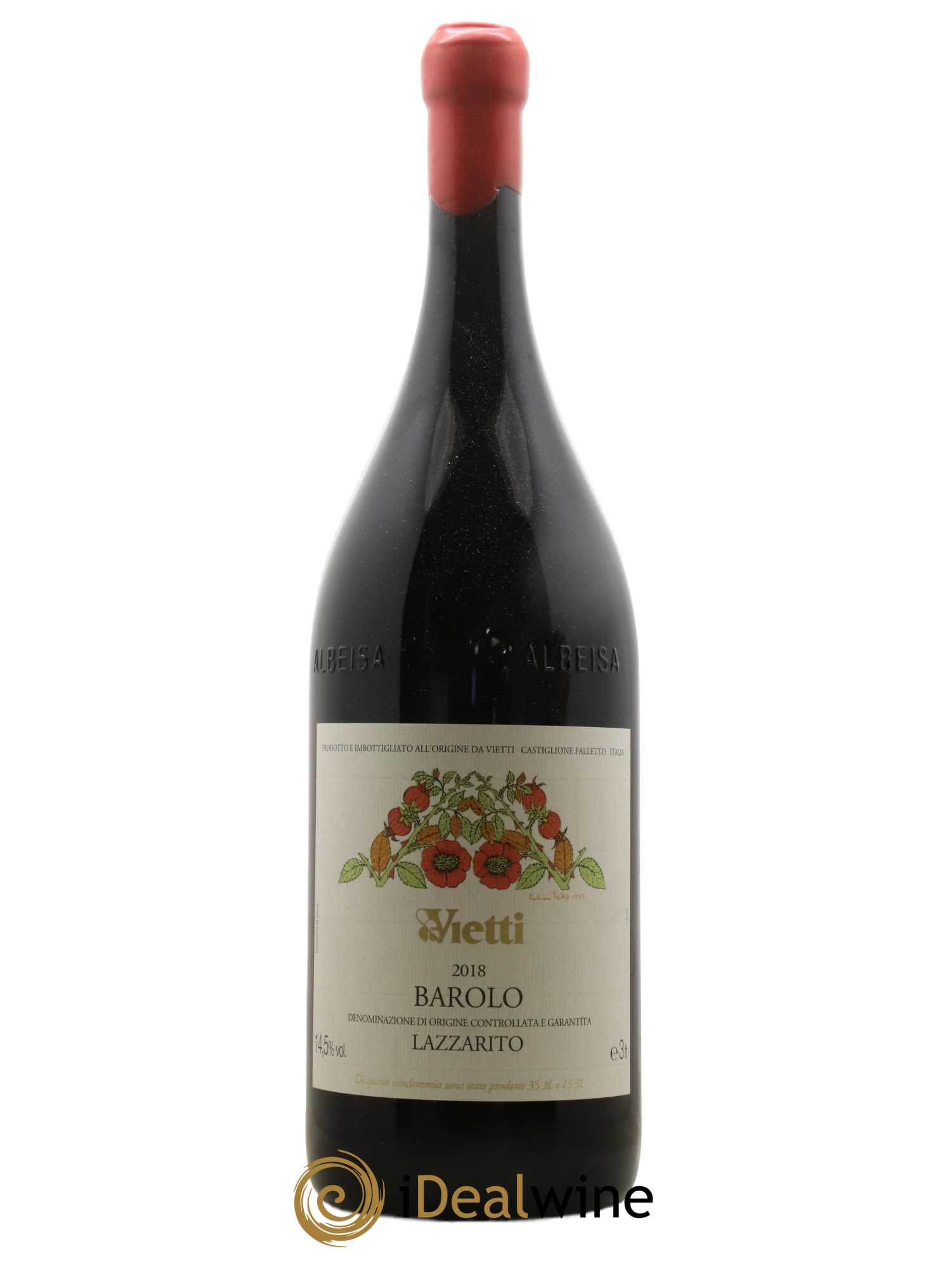 Barolo DOCG Lazzarito Vietti 2018 - Lot de 1 double magnum - 0