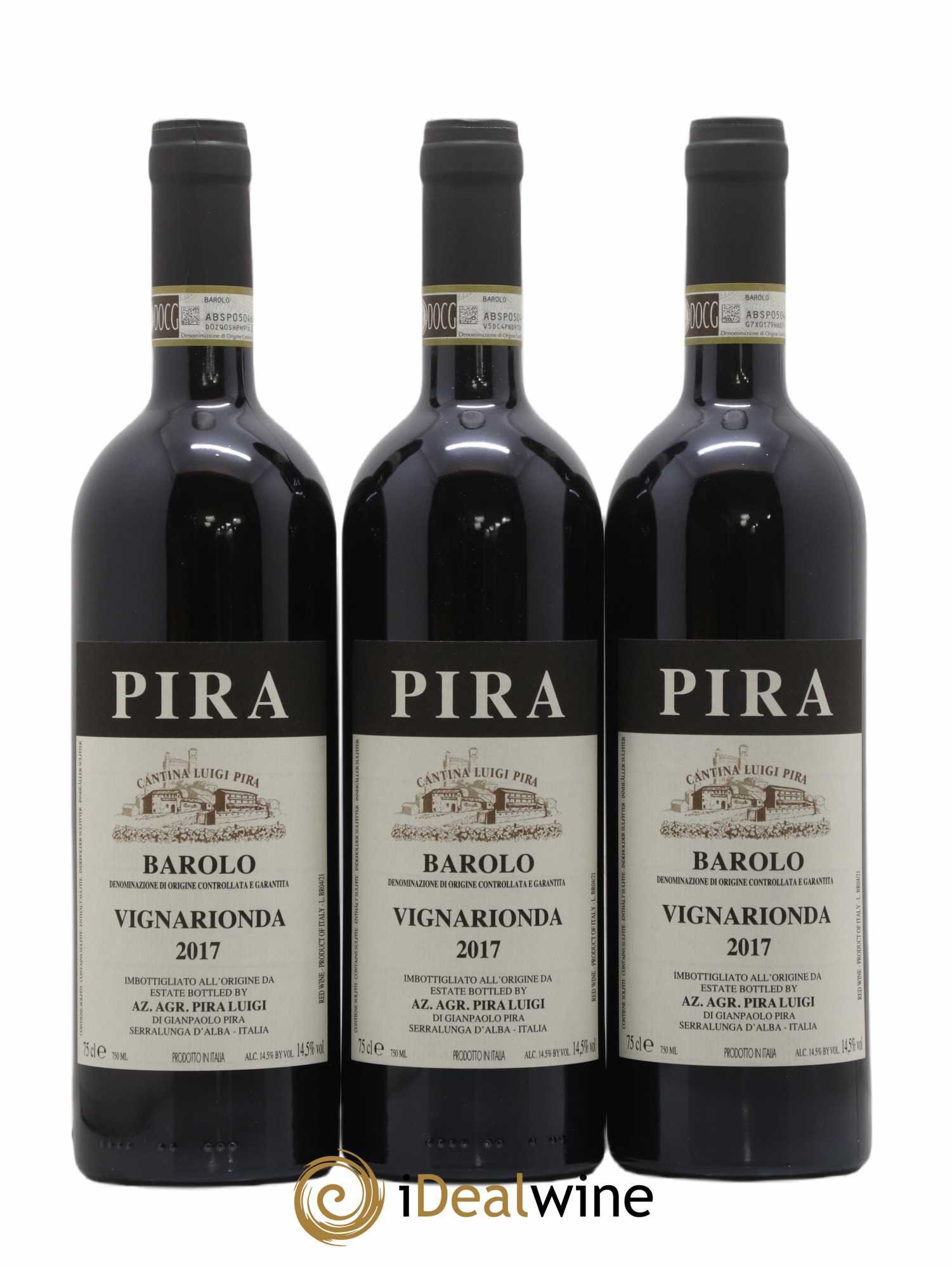 Barolo DOCG Luigi Pira Vigna Rionda 2017 - Posten von 3 Flaschen - 0