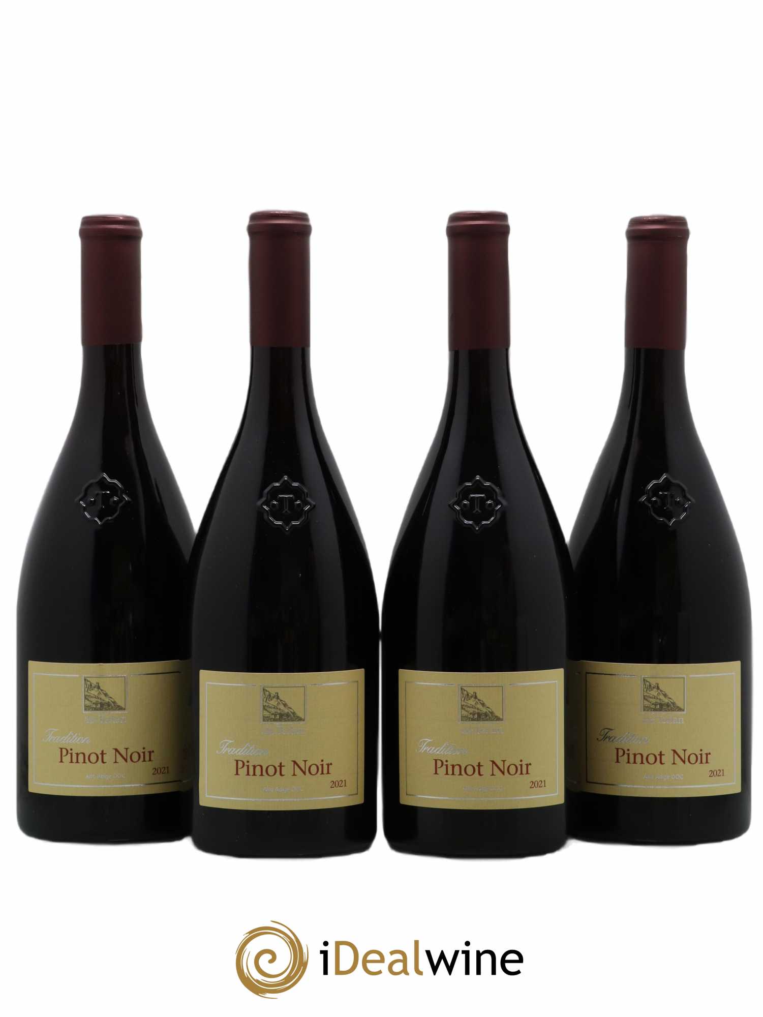 Trentin Haut Adige Pinot Noir Tradition - Cantina Terlano 2021 - Lot de 4 bouteilles - 0