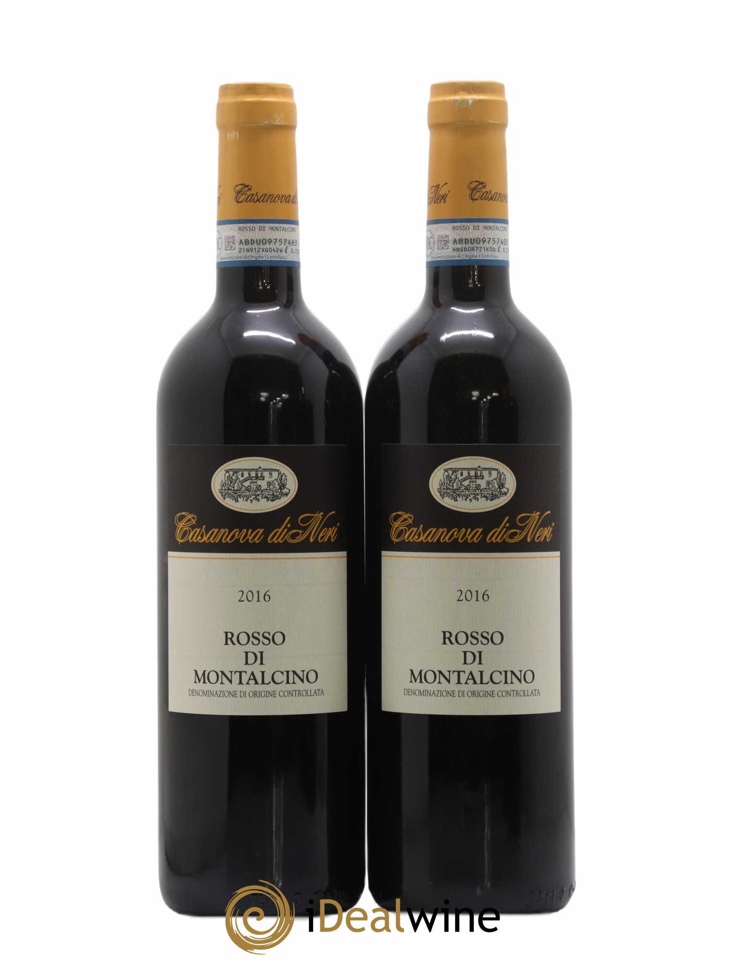 Rosso di Montalcino DOC Casanova di Neri 2016 - Lot de 2 bouteilles - 0