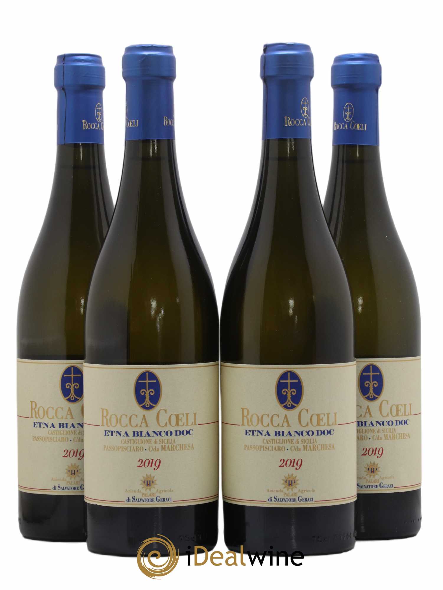 IGP Sicile Etna Bianco - Rocca Coeli 2019 - Lot de 4 bouteilles - 0