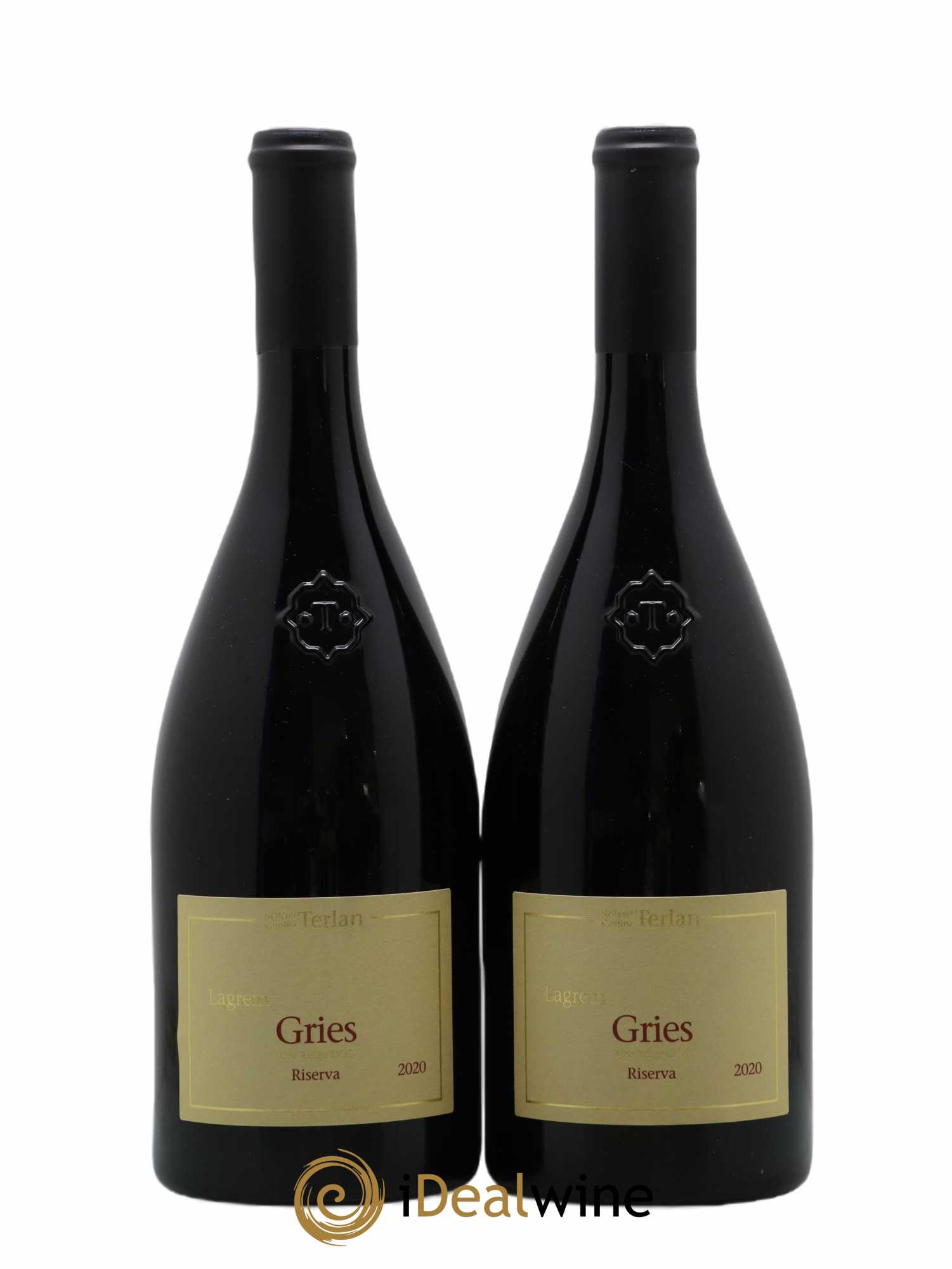 Trentin Haut Adige Lagrein Gries Riserva - Cantina Terlano 2020 - Lot de 2 bouteilles - 0