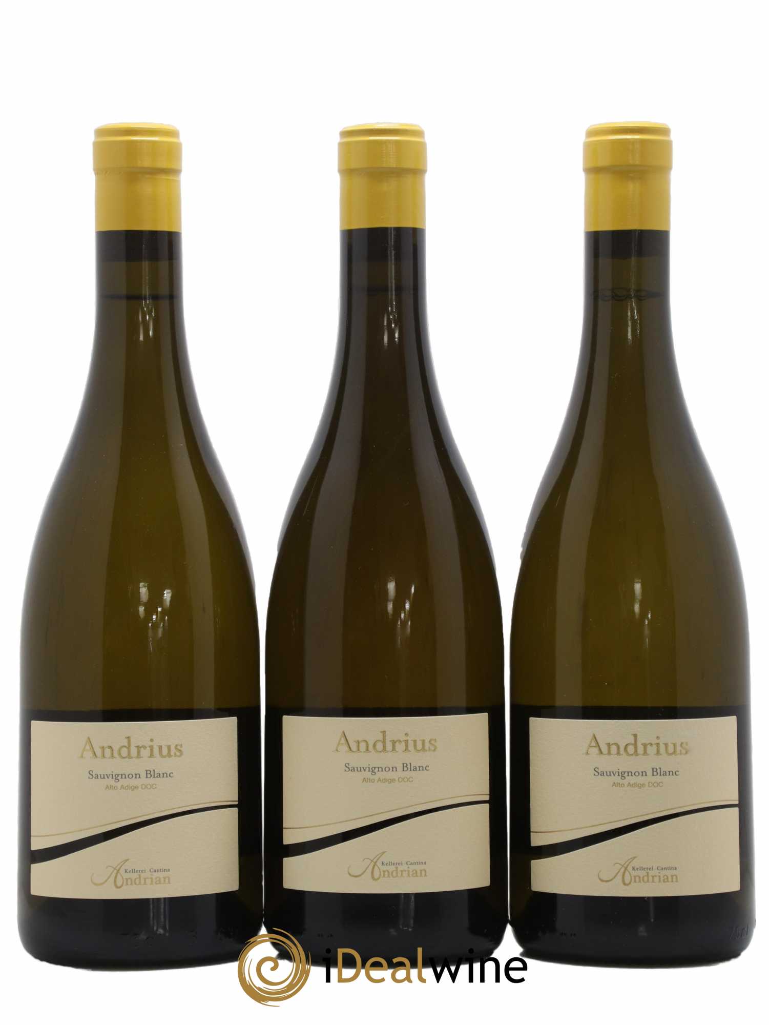 Trentin Haut Adige Andrius - Cantina Andriano 2021 - Lot de 3 bouteilles - 0