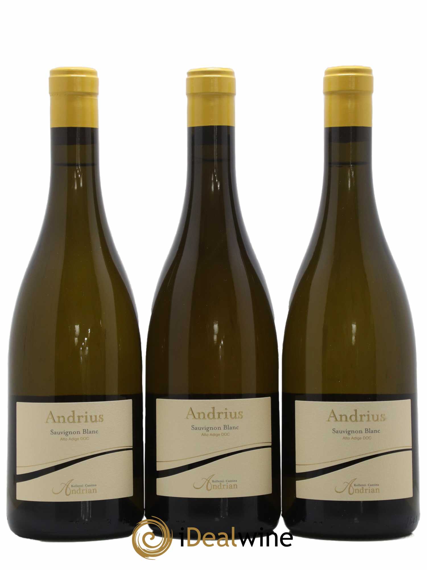 Trentin Haut Adige Andrius - Cantina Andriano 2021 - Lot de 3 bouteilles - 0