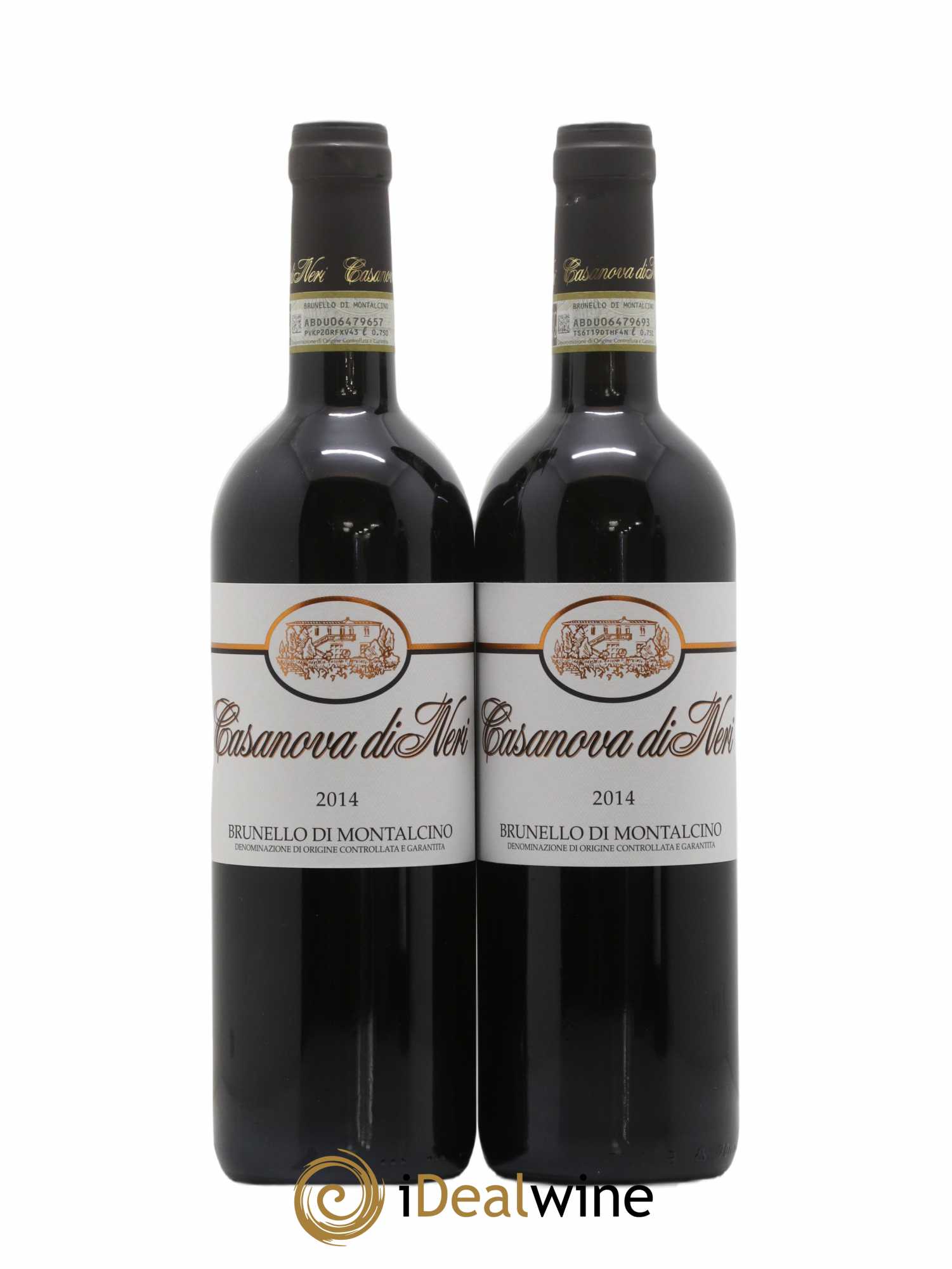 Brunello di Montalcino DOCG Casanova di Neri - Giacomo Neri 2014 - Lot de 2 bouteilles - 0